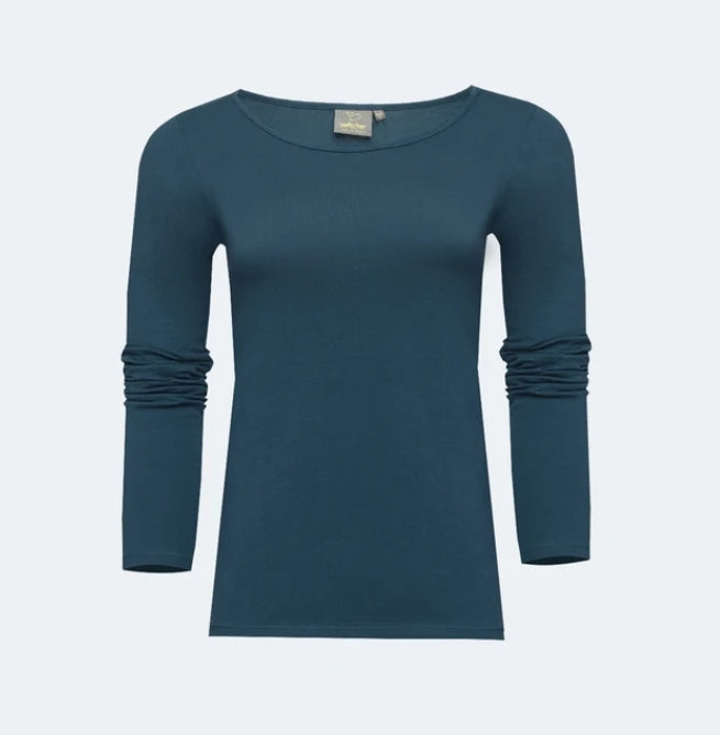 Stretch Langarm-T-Shirt Liliane