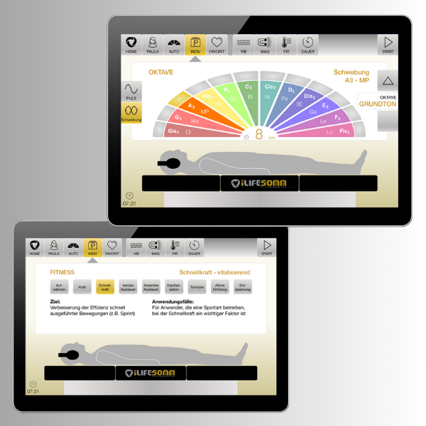 iLifeSOMM Software - Upgrade von digital Fitness auf Professional