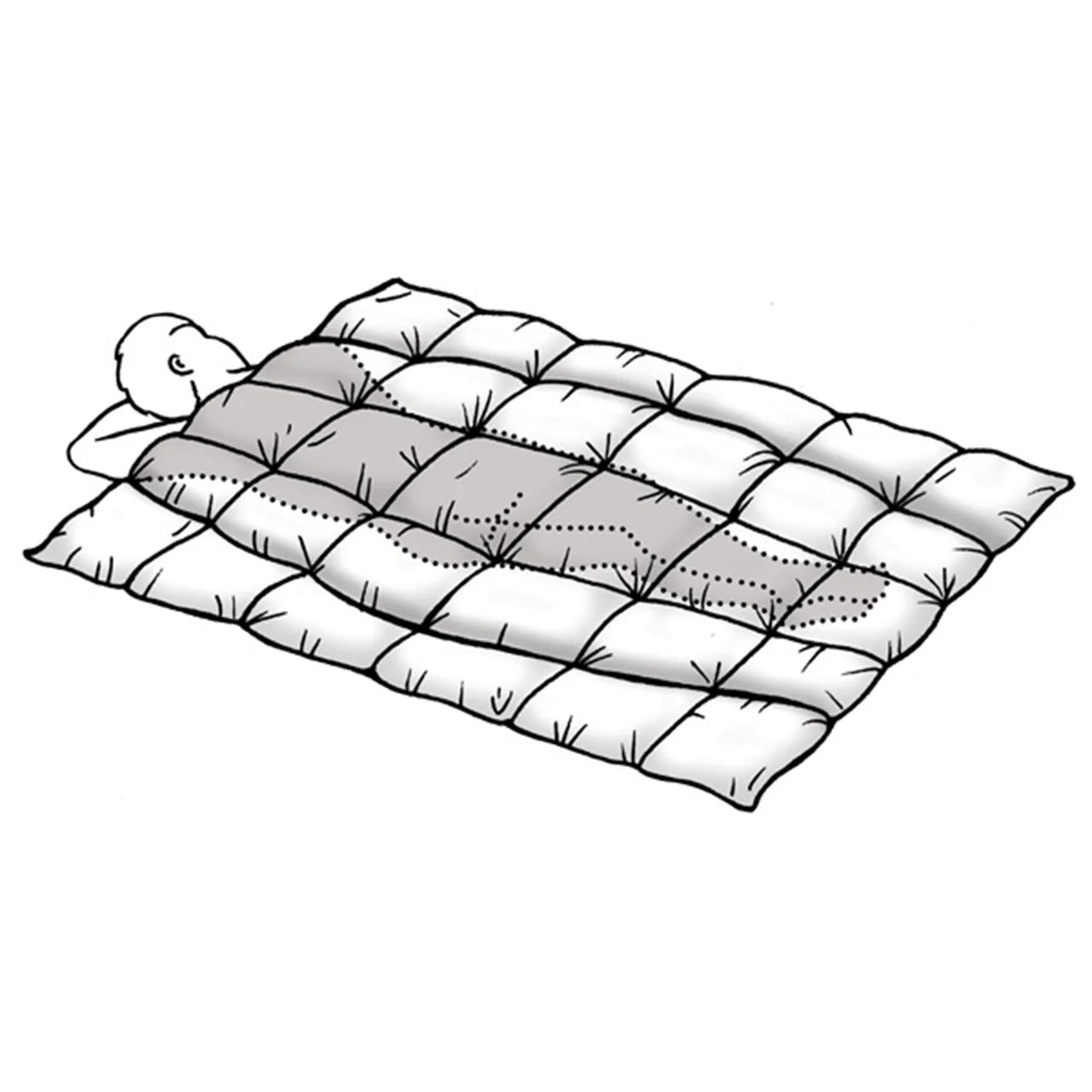 Sleepline ROYAL medium – warm all-year-round duvet