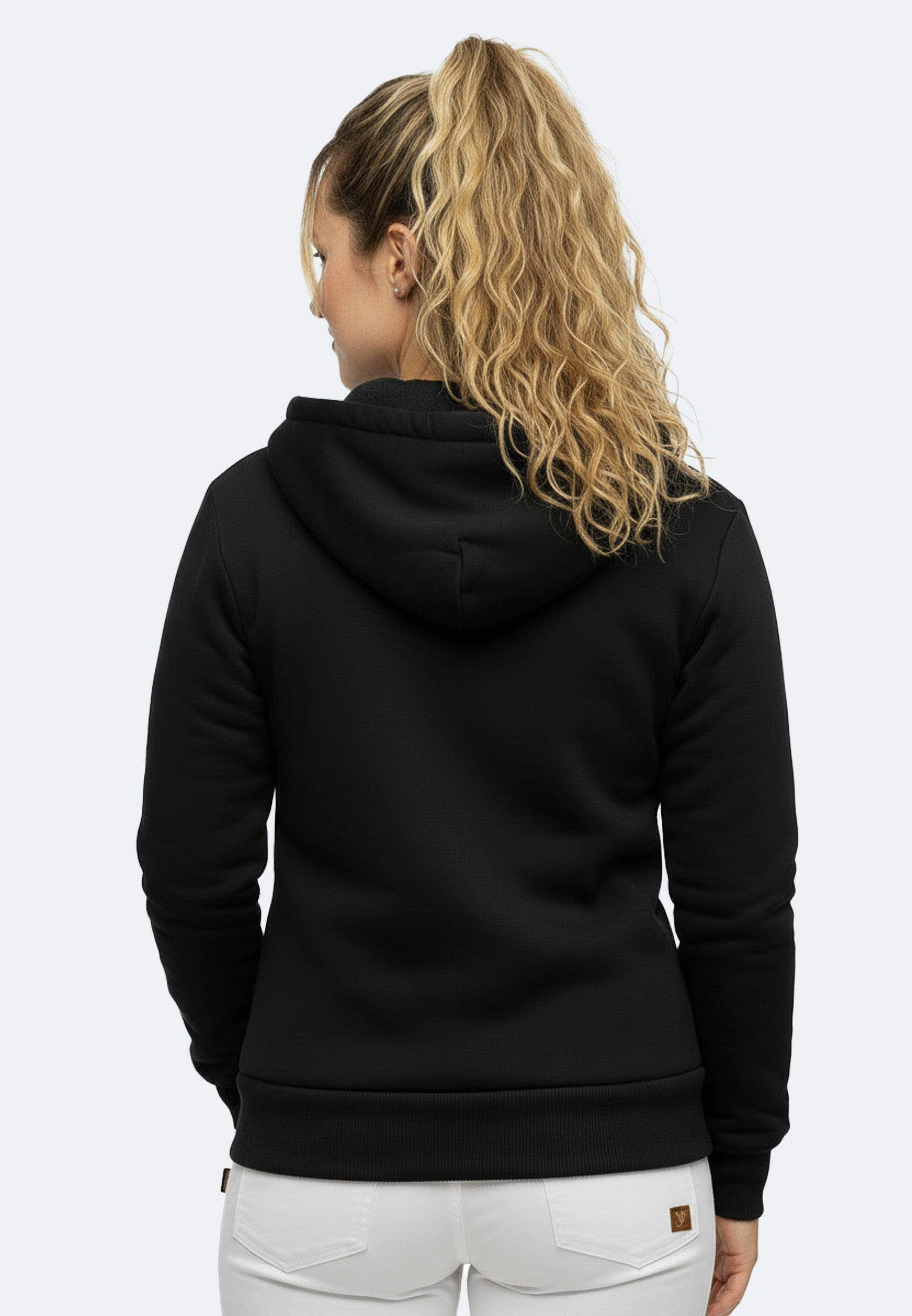 Damen Sherpa Hoodie Grimentz