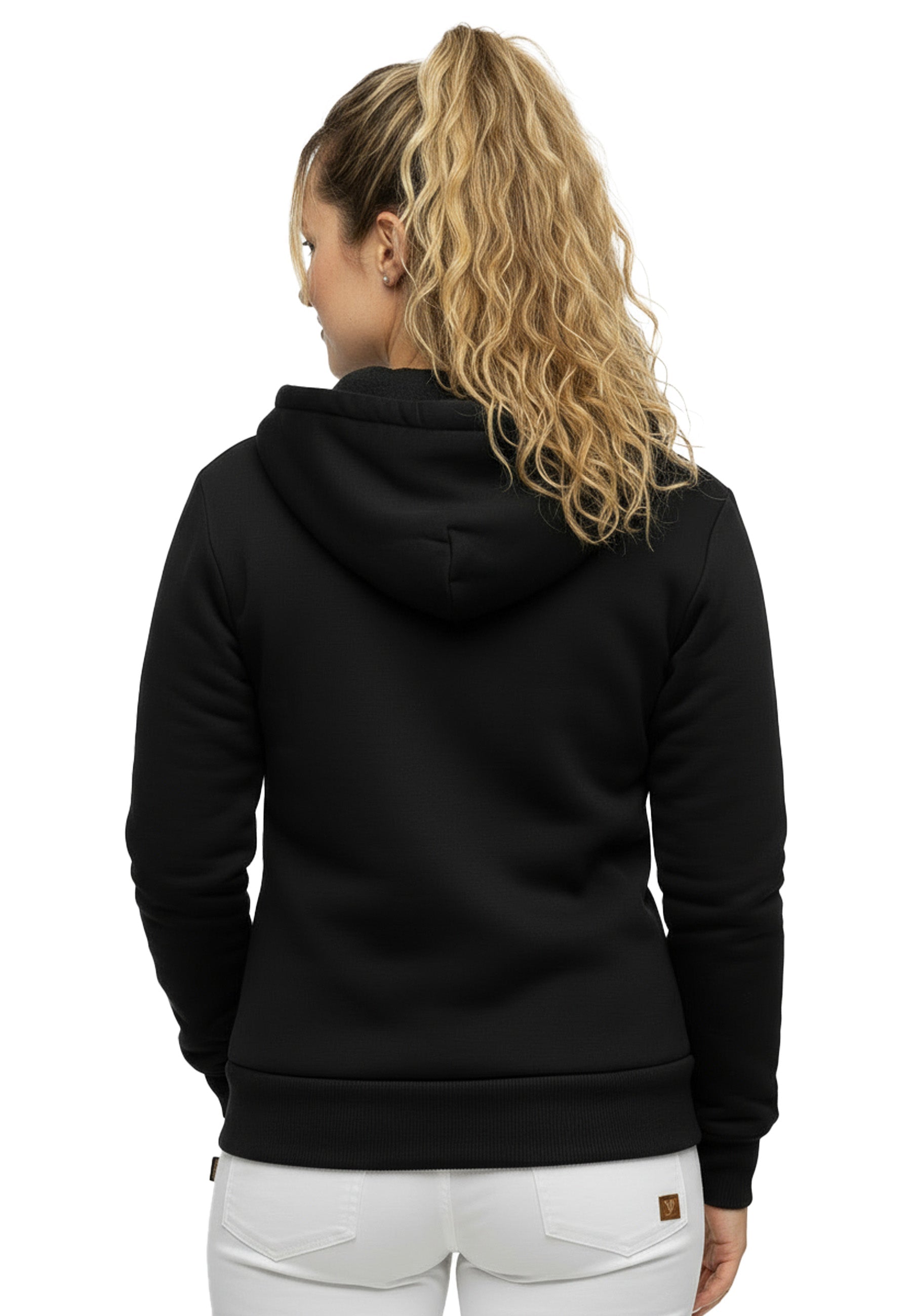 Damen Sherpa Hoodie Grimentz