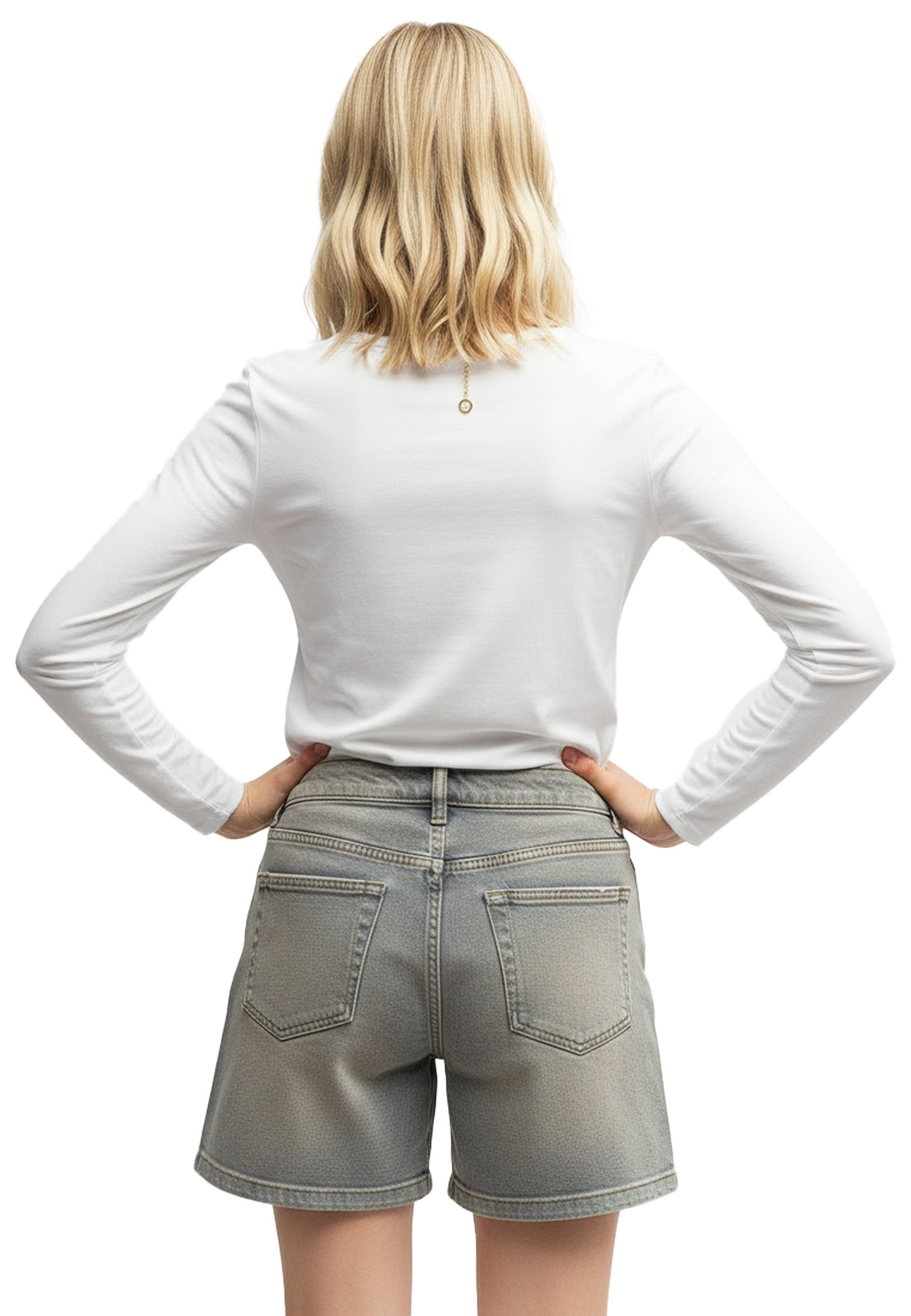 Stretch Langarm-T-Shirt Liliane