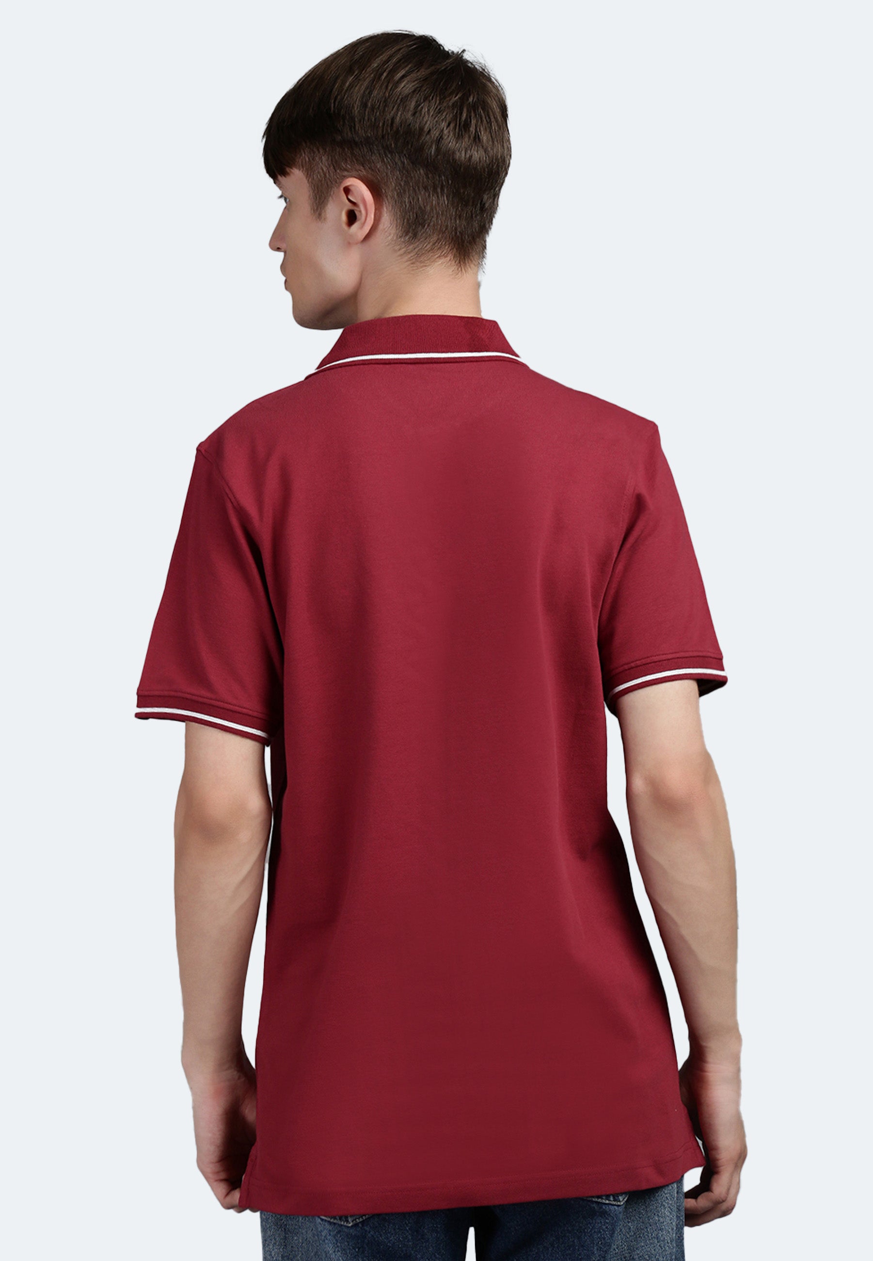 Contrast Polo mit Elasthan Ben