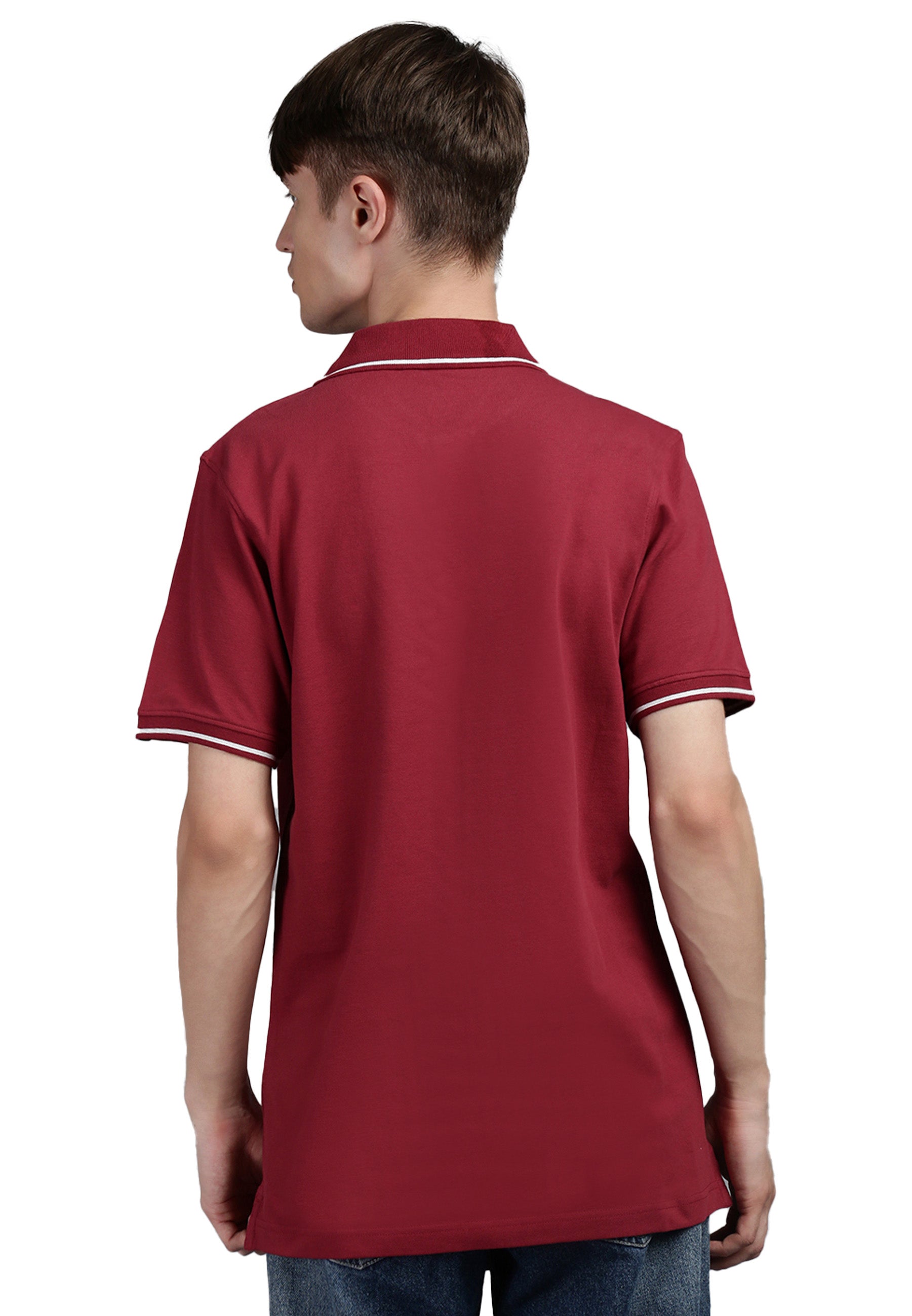 Contrast Polo mit Elasthan Ben