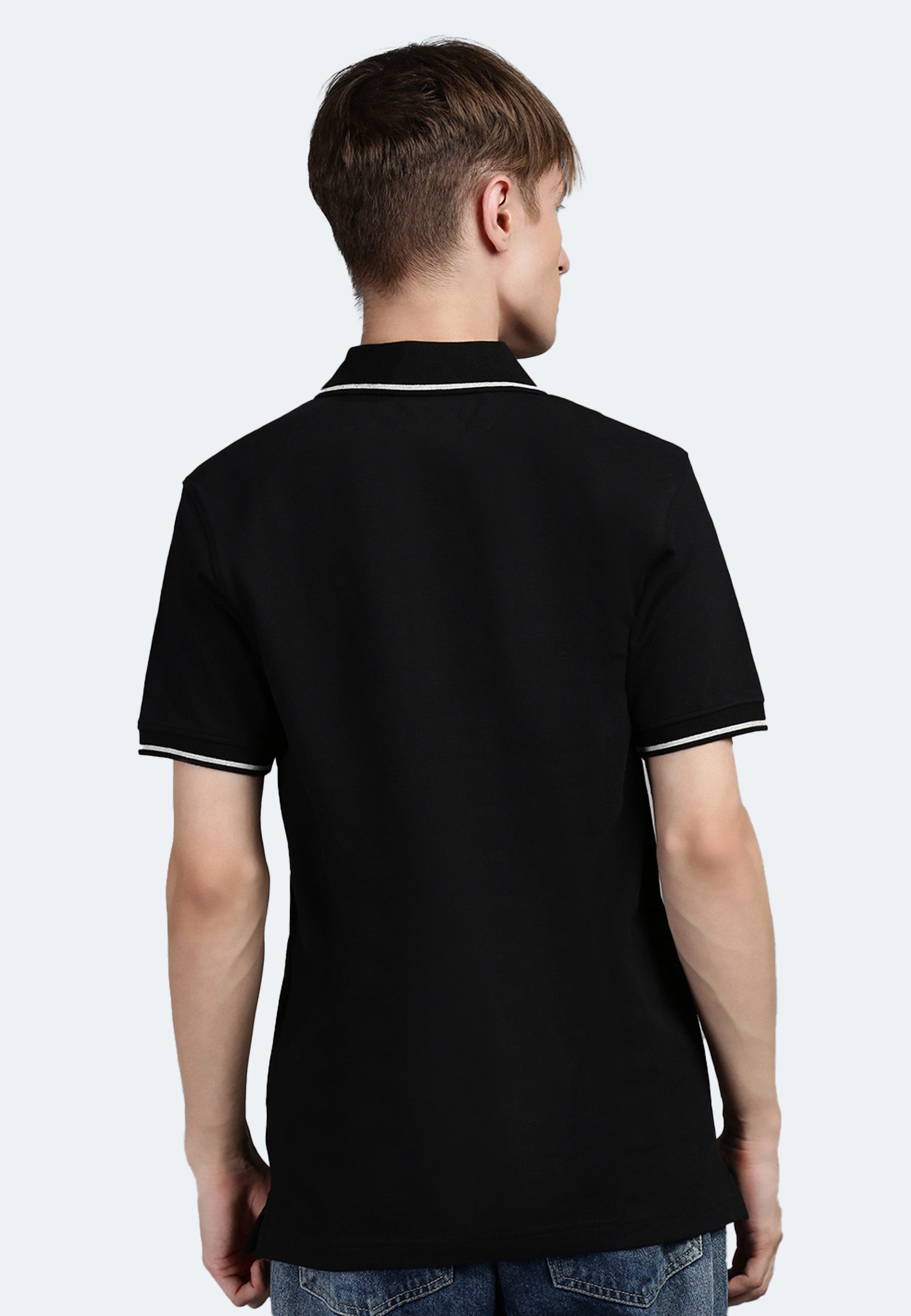 Contrast Polo mit Elasthan Ben