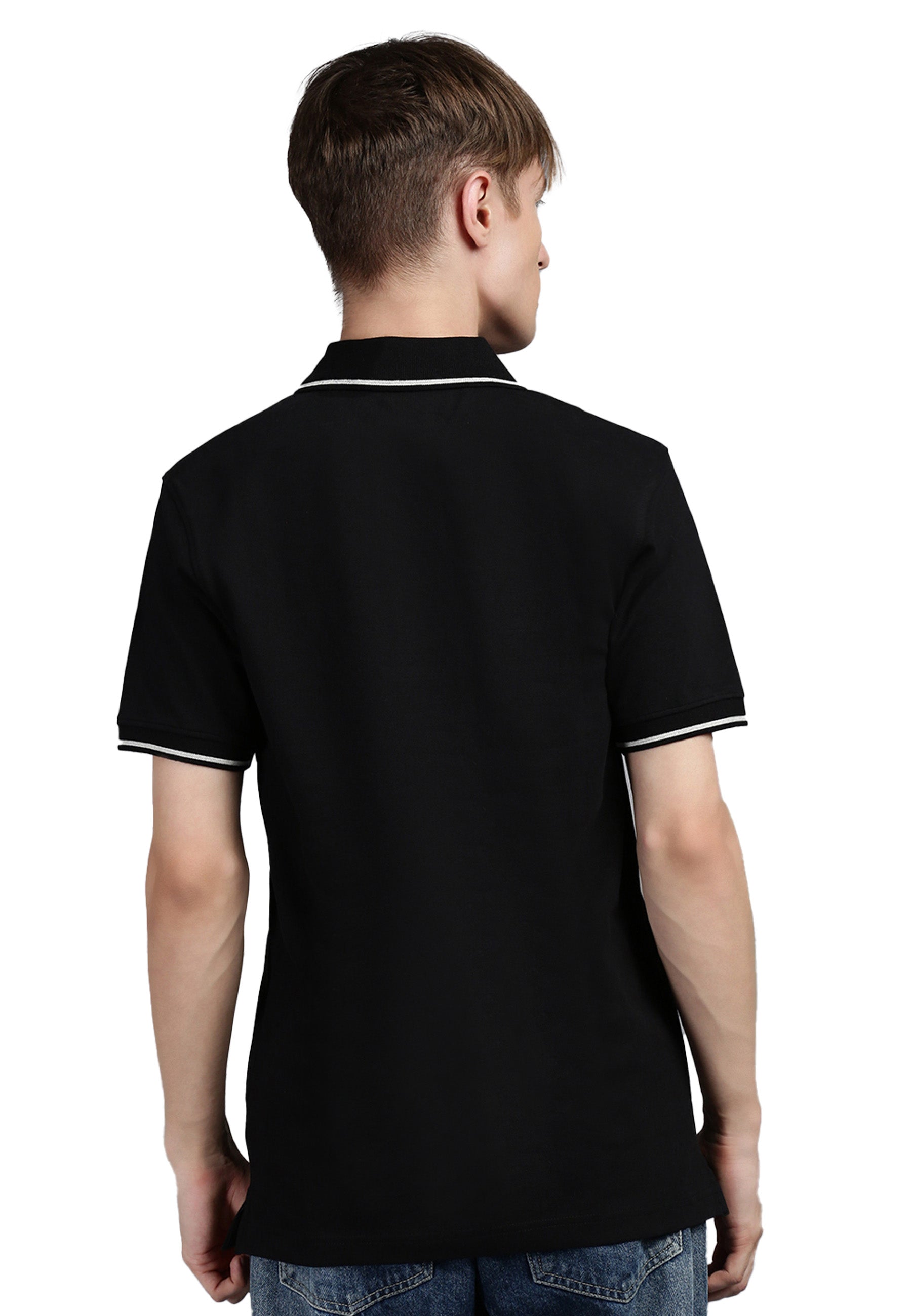 Contrast Polo mit Elasthan Ben