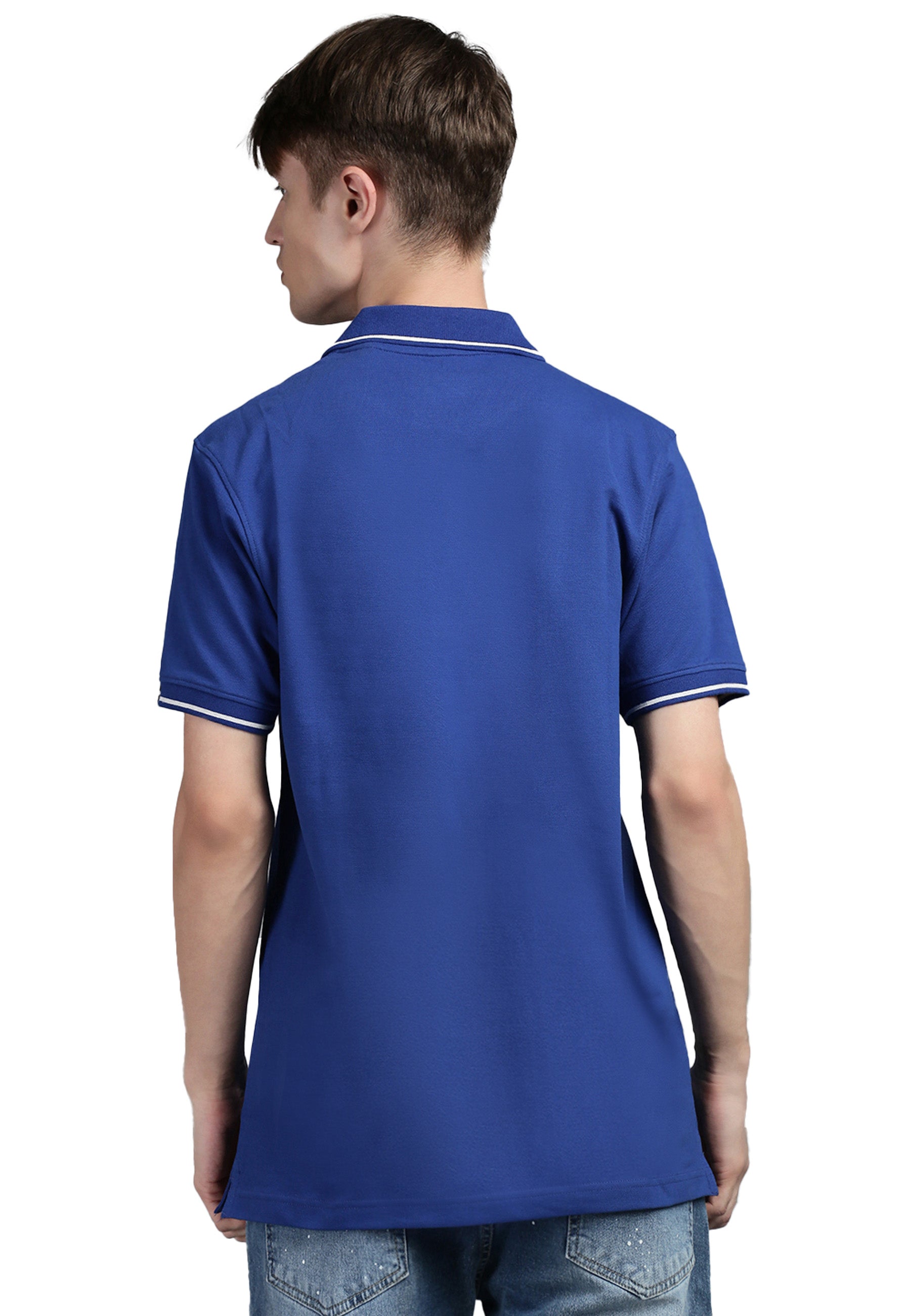 Contrast Polo mit Elasthan Ben