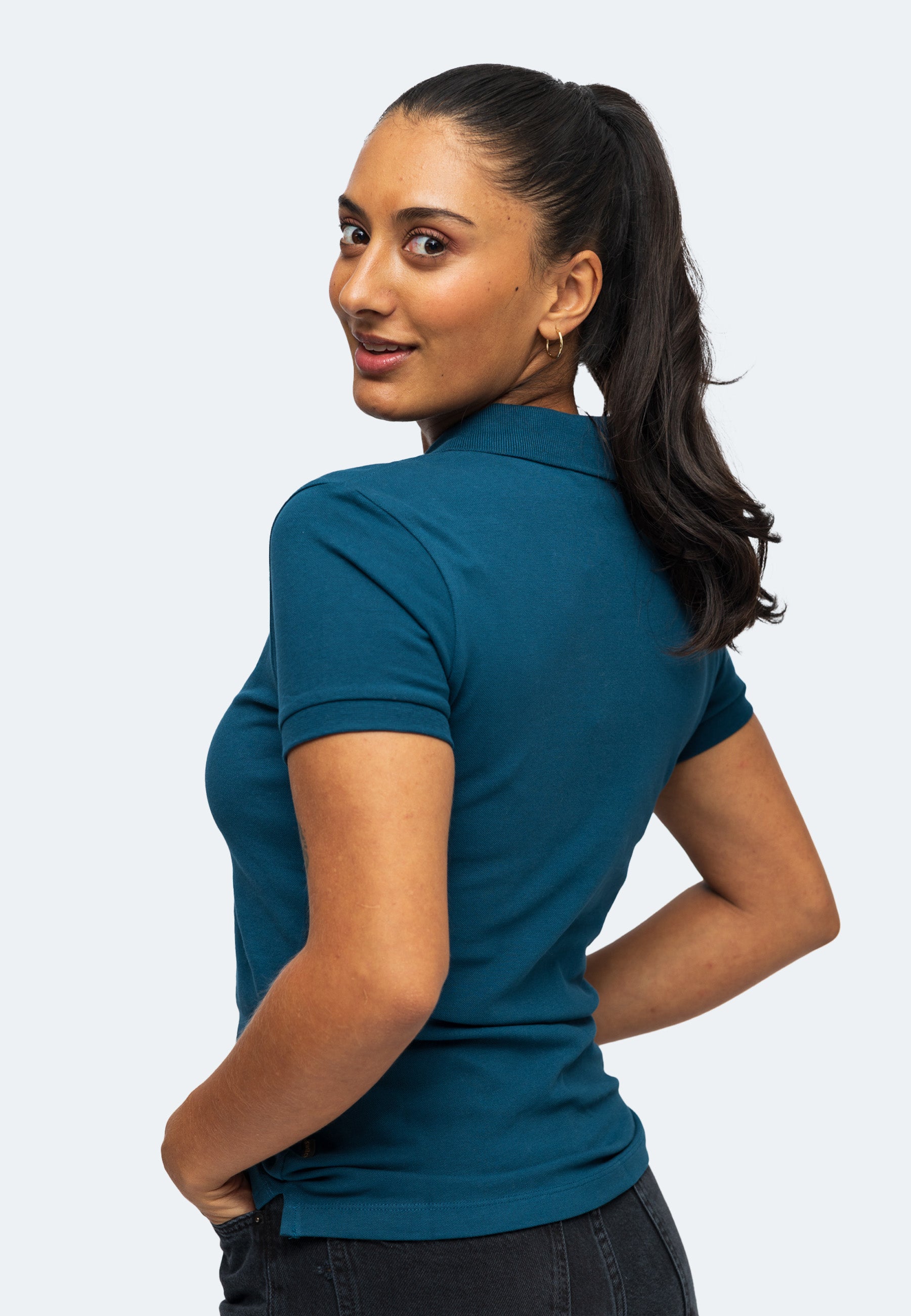Stretch Bio Piqué Polo Shirt Stacy
