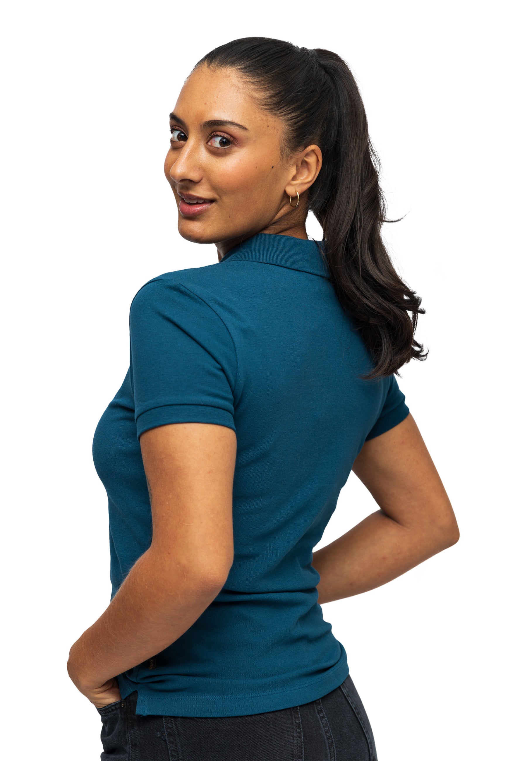 Stretch Bio Piqué Polo Shirt Stacy