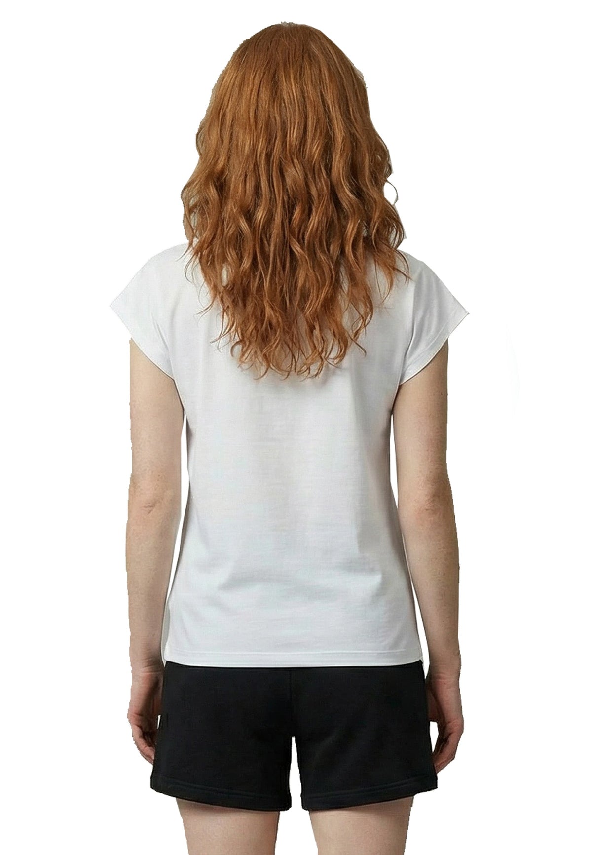 Lady Lola  Damen T-Shirt mit angeschnittenen Ärmeln