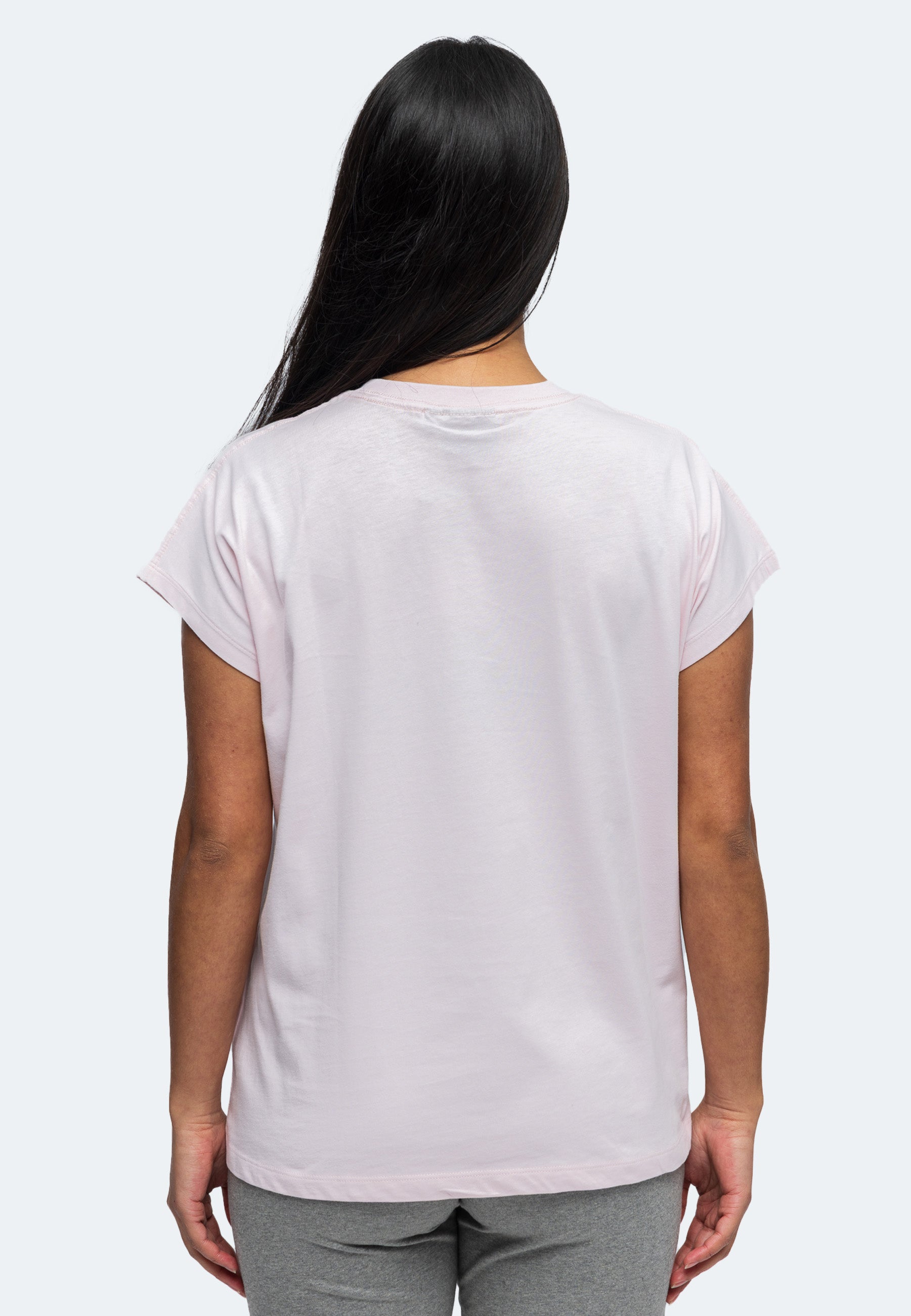 Lady Lola  Damen T-Shirt mit angeschnittenen Ärmeln