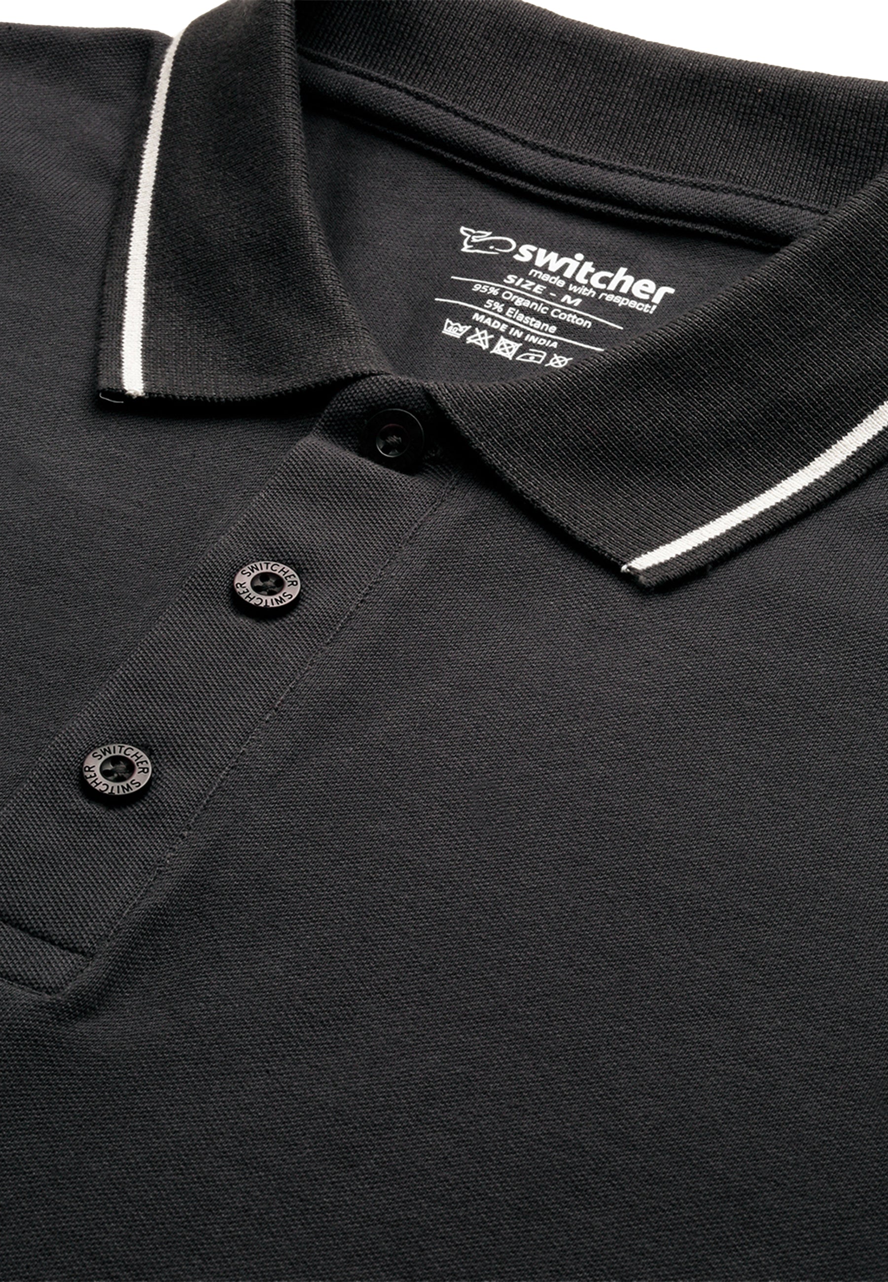 Contrast Polo mit Elasthan Ben