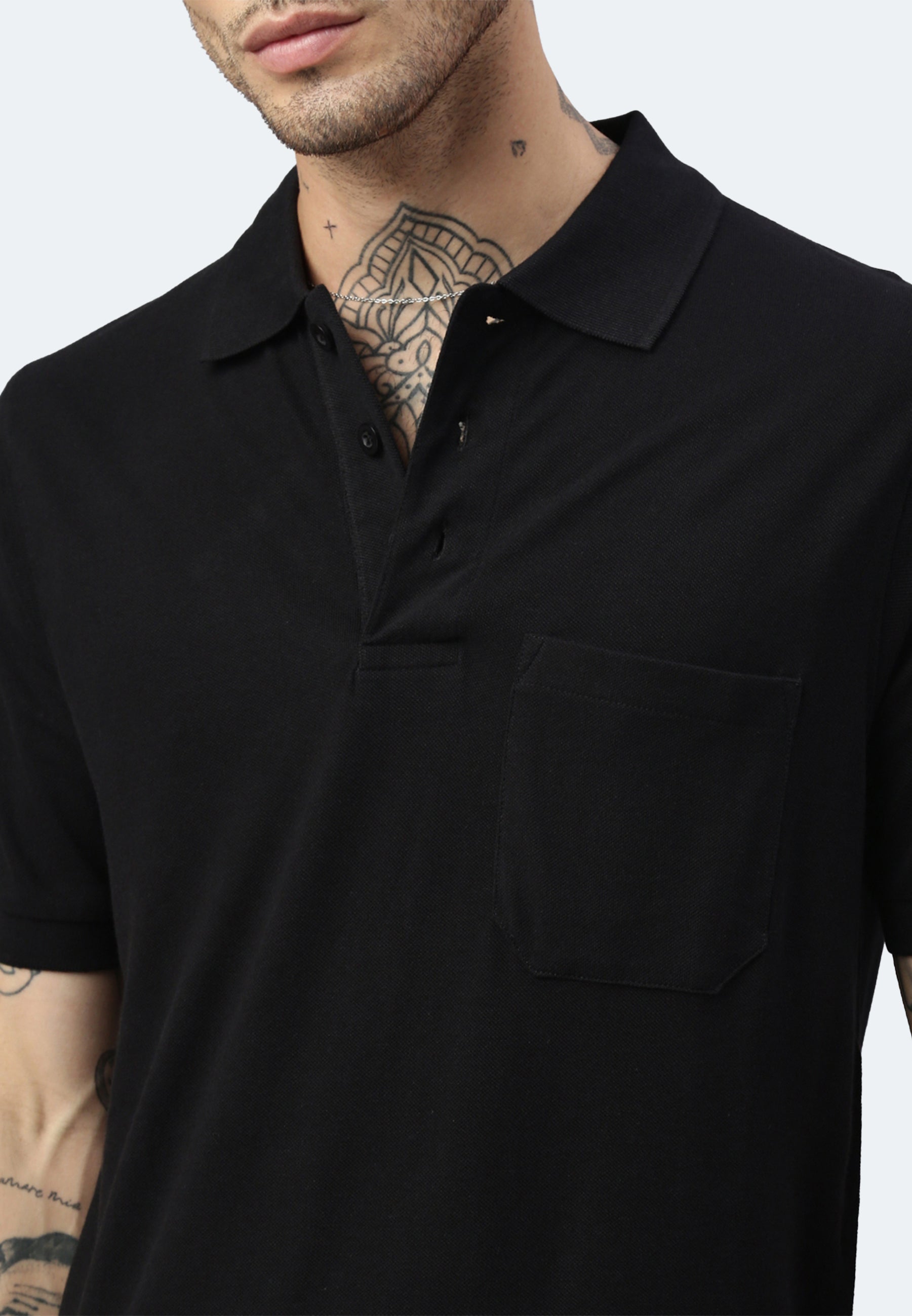 Airtex Piqué Pocket Poloshirt Whale