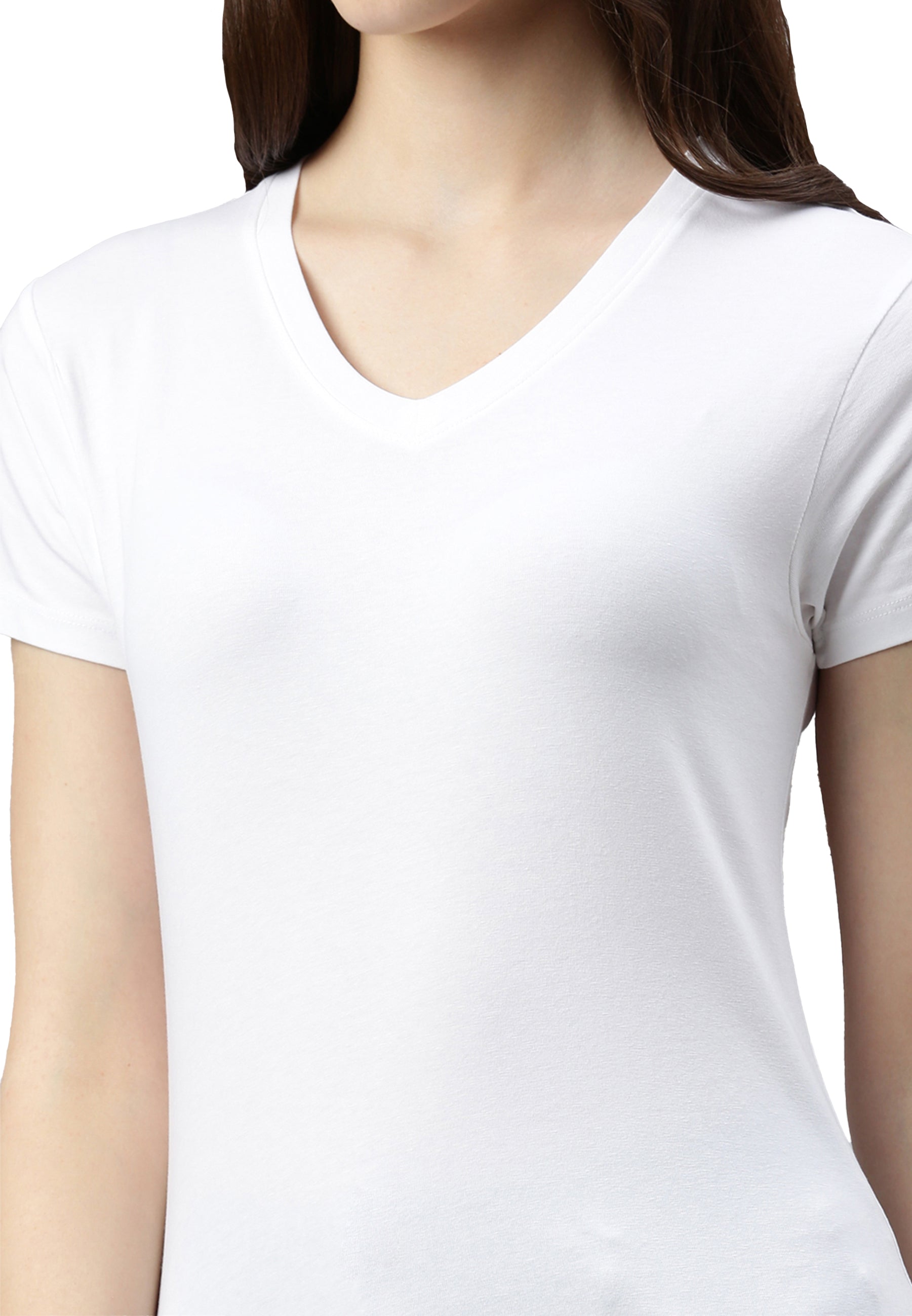 Stretch T-Shirt V-Neck Giorgia
