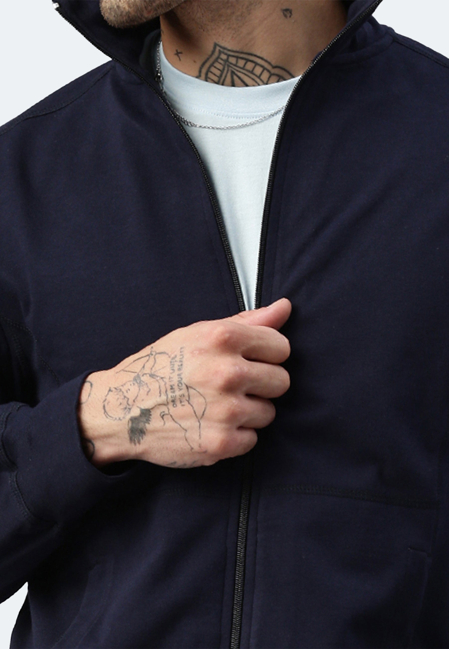 Zip Baumwoll Jacke Dallas