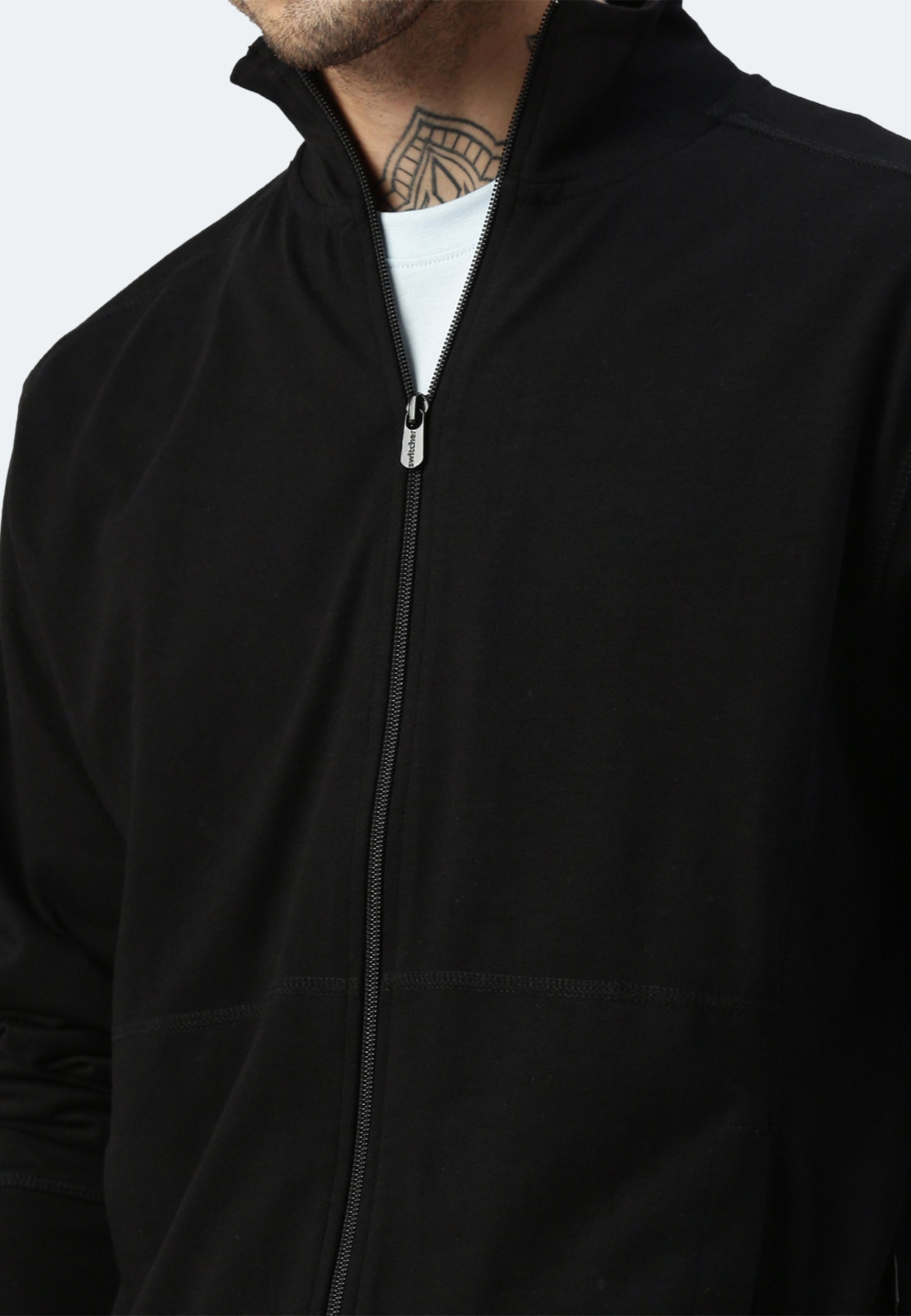Zip Baumwoll Jacke Dallas