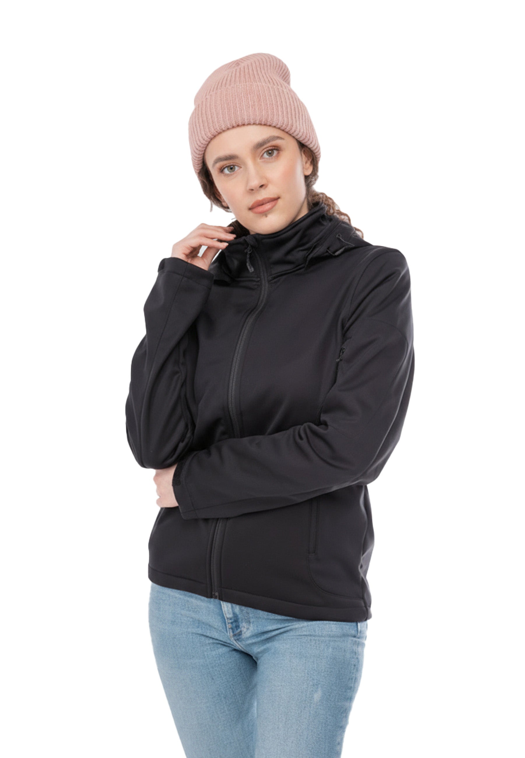 Merino Wolle Beanie mit hohem Umschlag - Malo