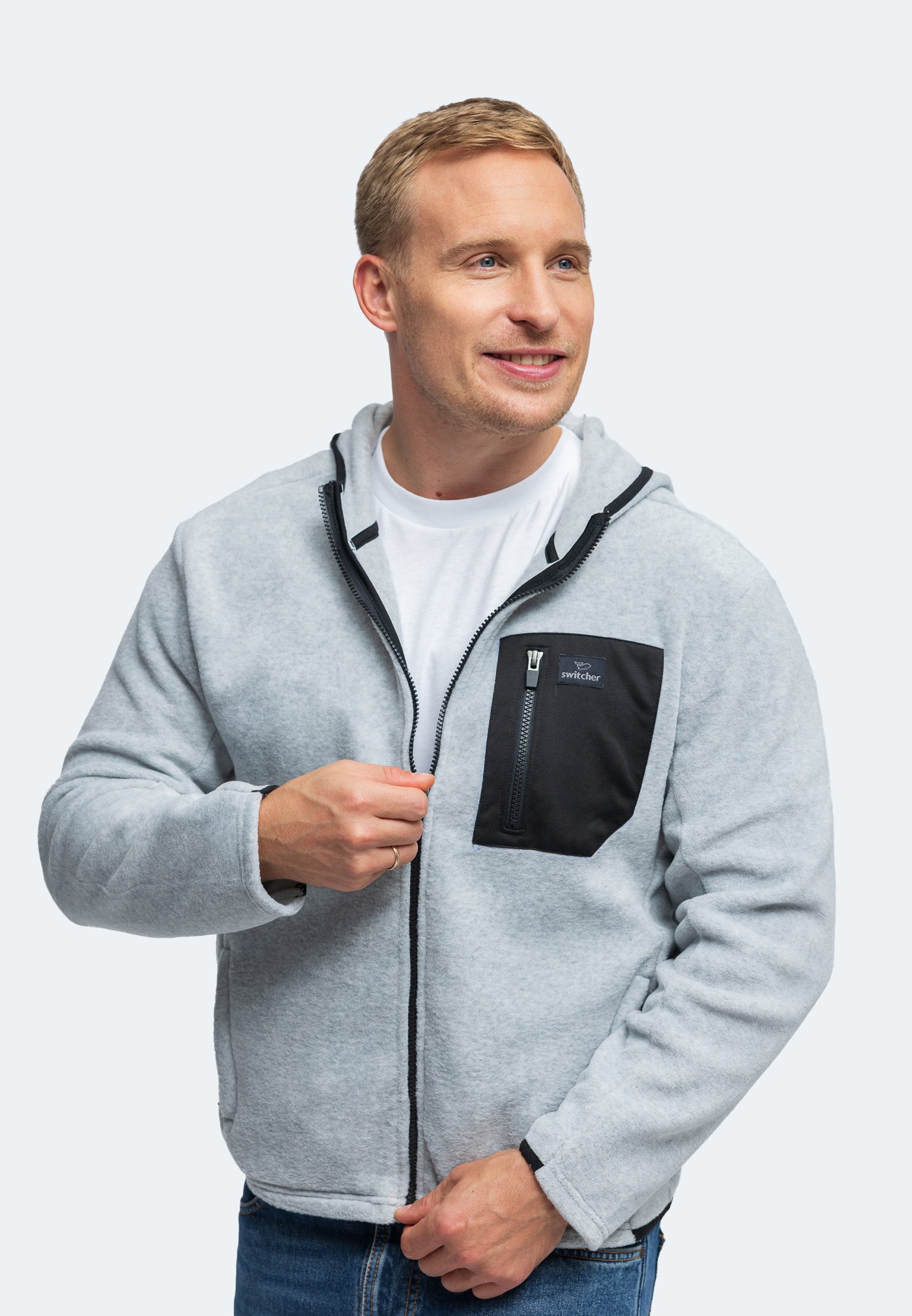 Herren Full-Zip Fleece Hoodie Toronto