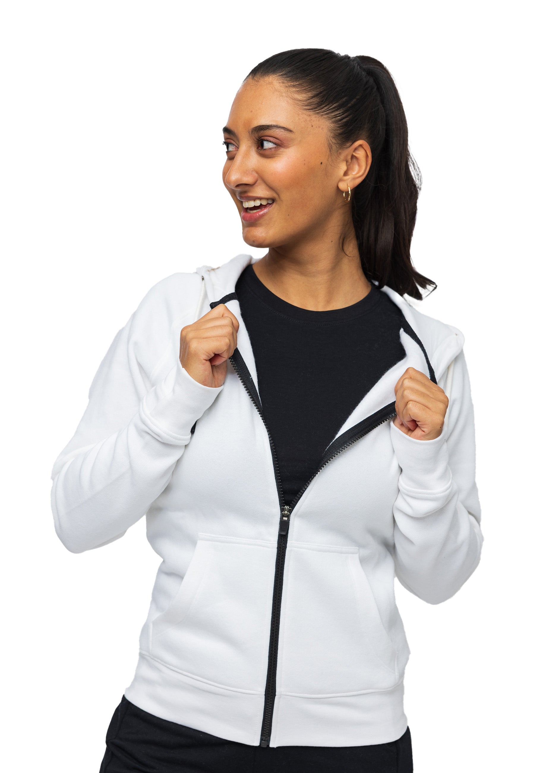Damen Bio Zip Hoodie Arizona