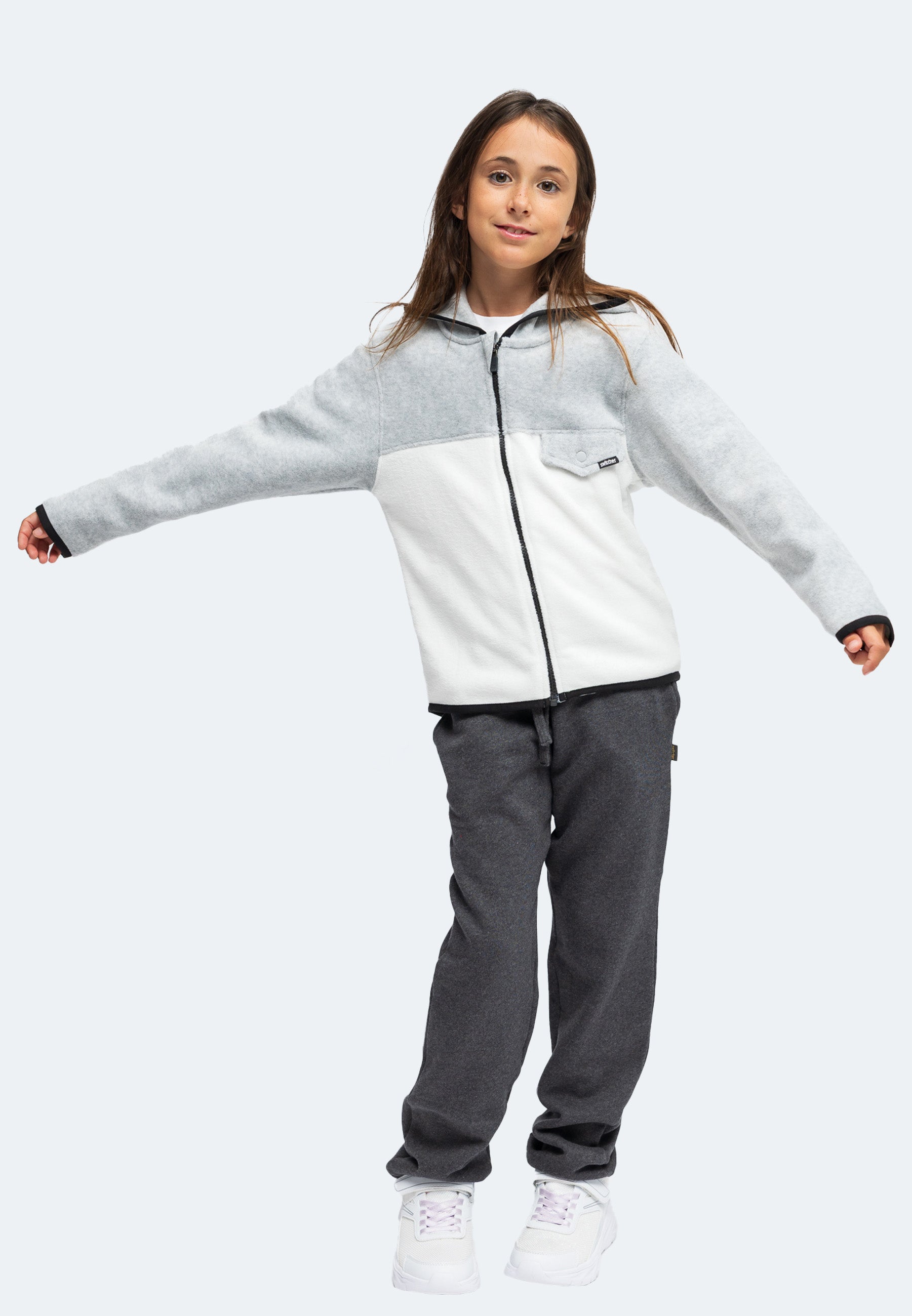 Kinder Micro-Fleece-Jacke Villars
