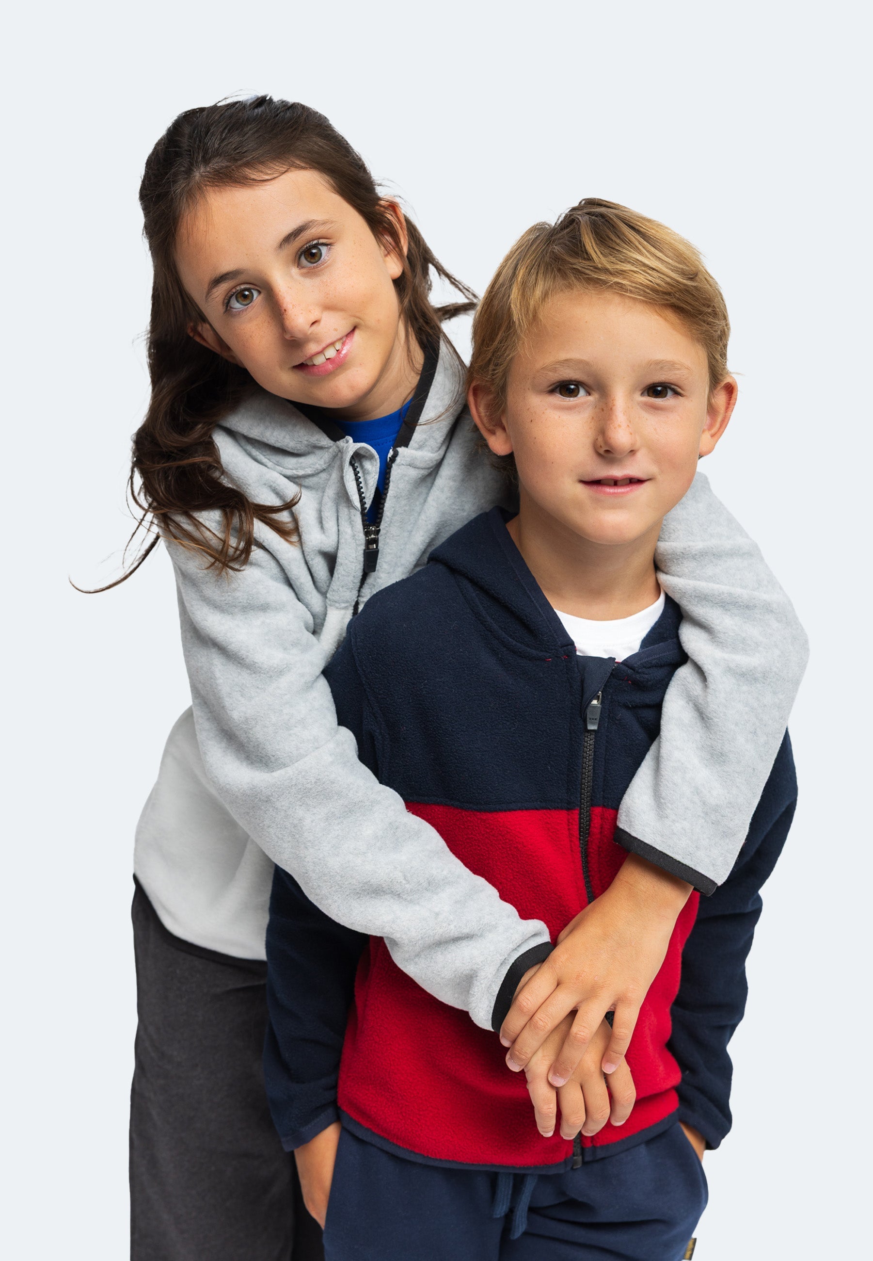 Kinder Micro-Fleece-Jacke Villars