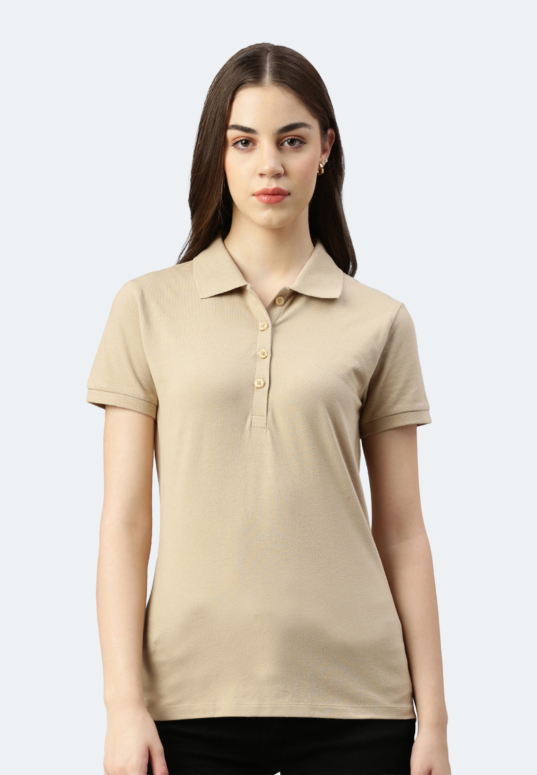 Stretch Bio Piqué Polo Shirt Stacy