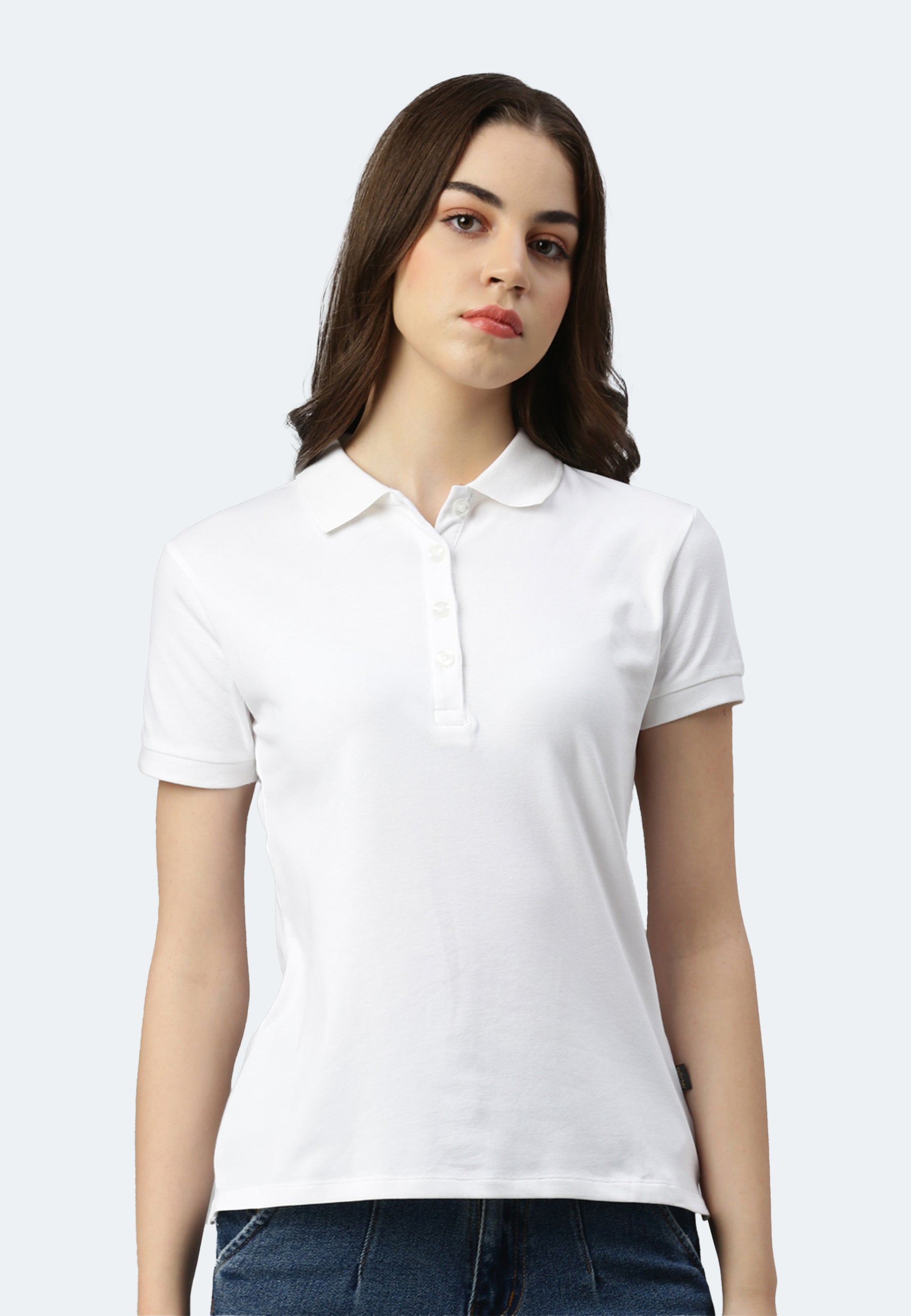 Stretch Bio Piqué Polo Shirt Stacy