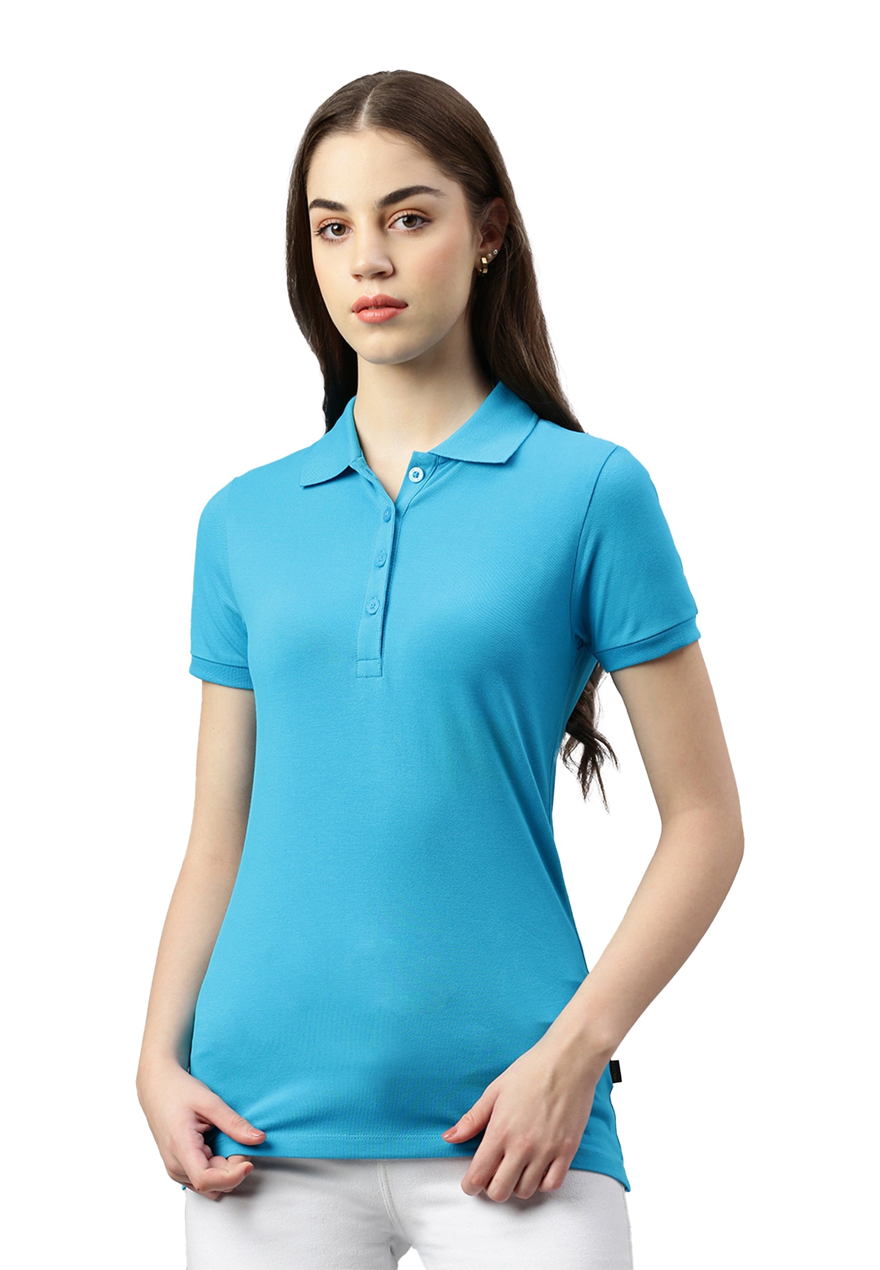Stretch Bio Piqué Polo Shirt Stacy