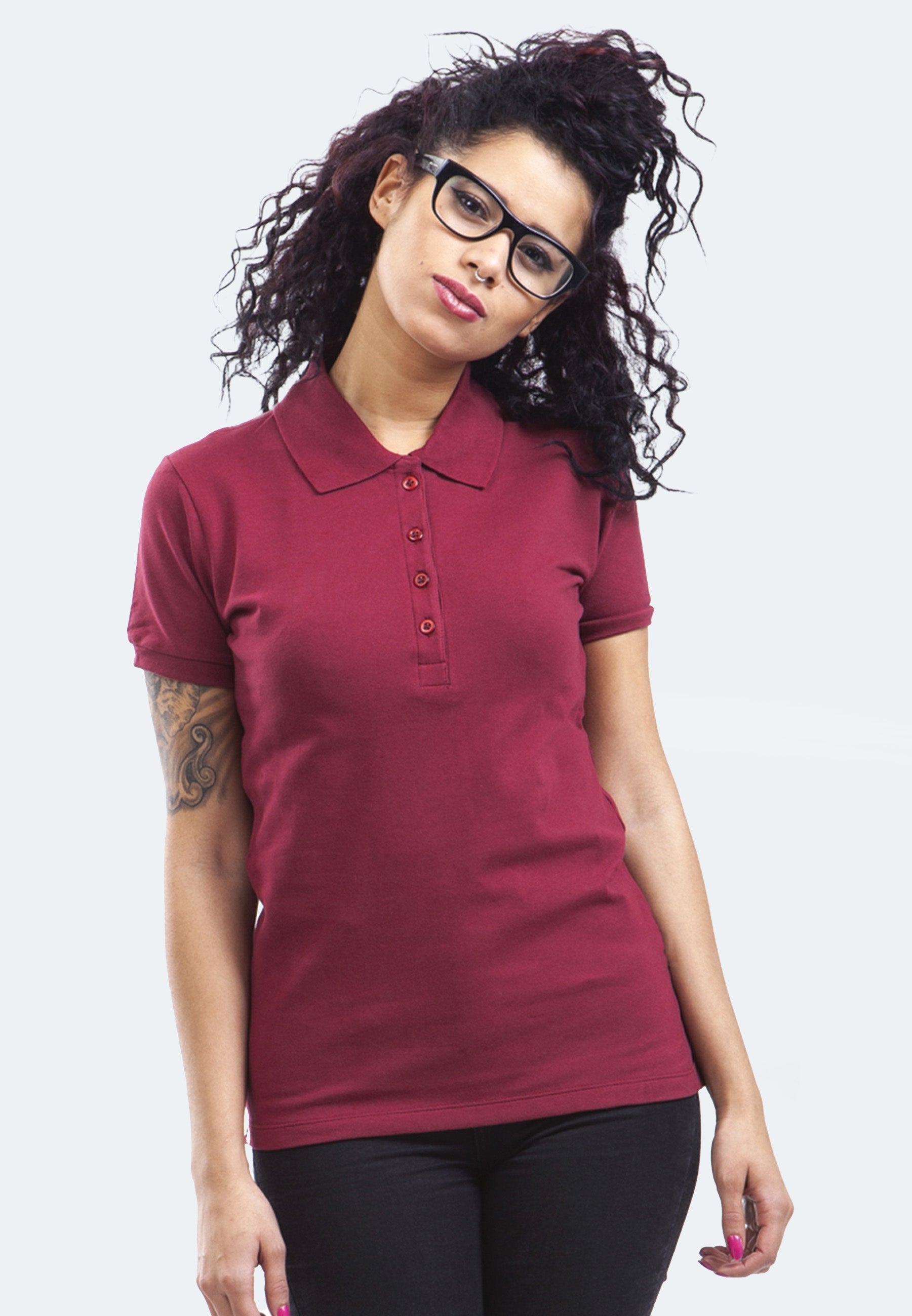 Stretch Bio Piqué Polo Shirt Stacy