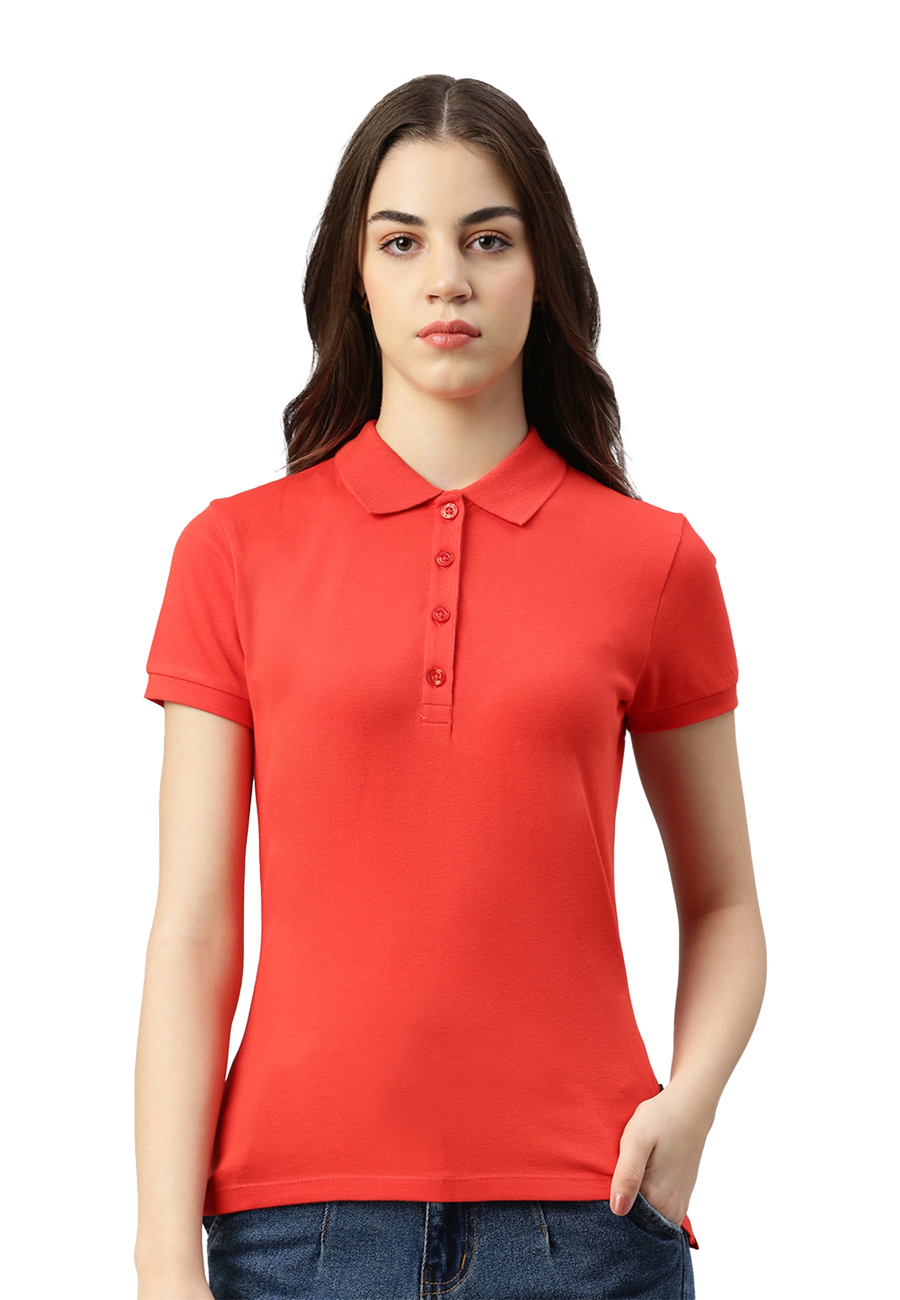 Stretch Bio Piqué Polo Shirt Stacy