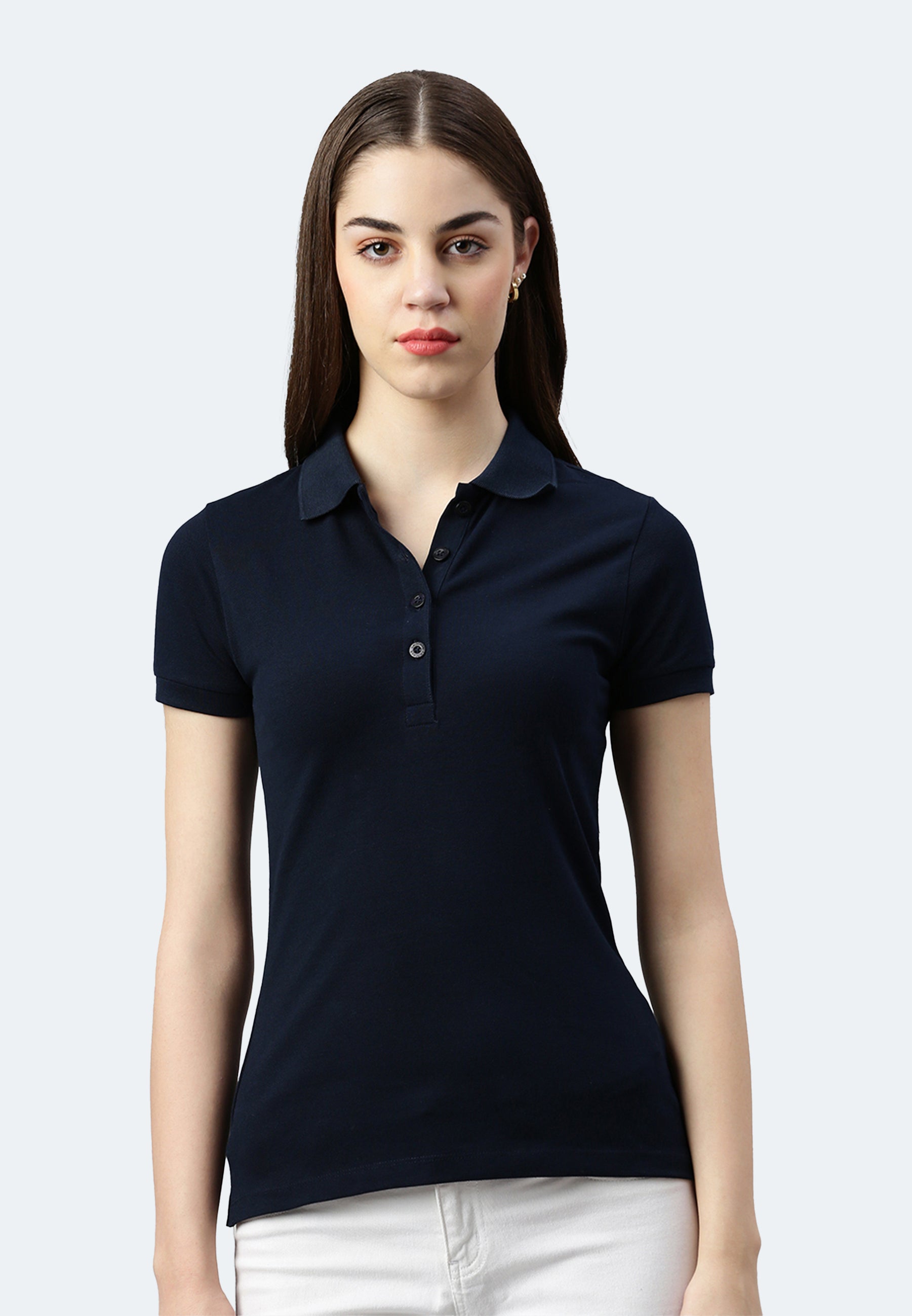 Stretch Bio Piqué Polo Shirt Stacy