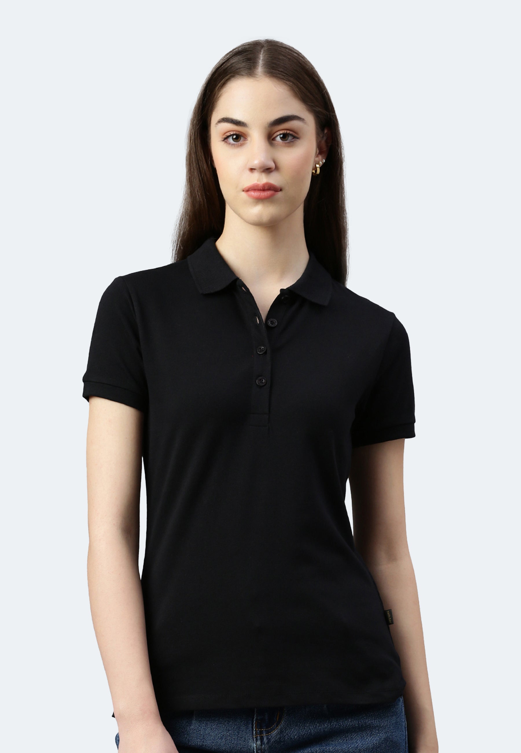 Stretch Bio Piqué Polo Shirt Stacy