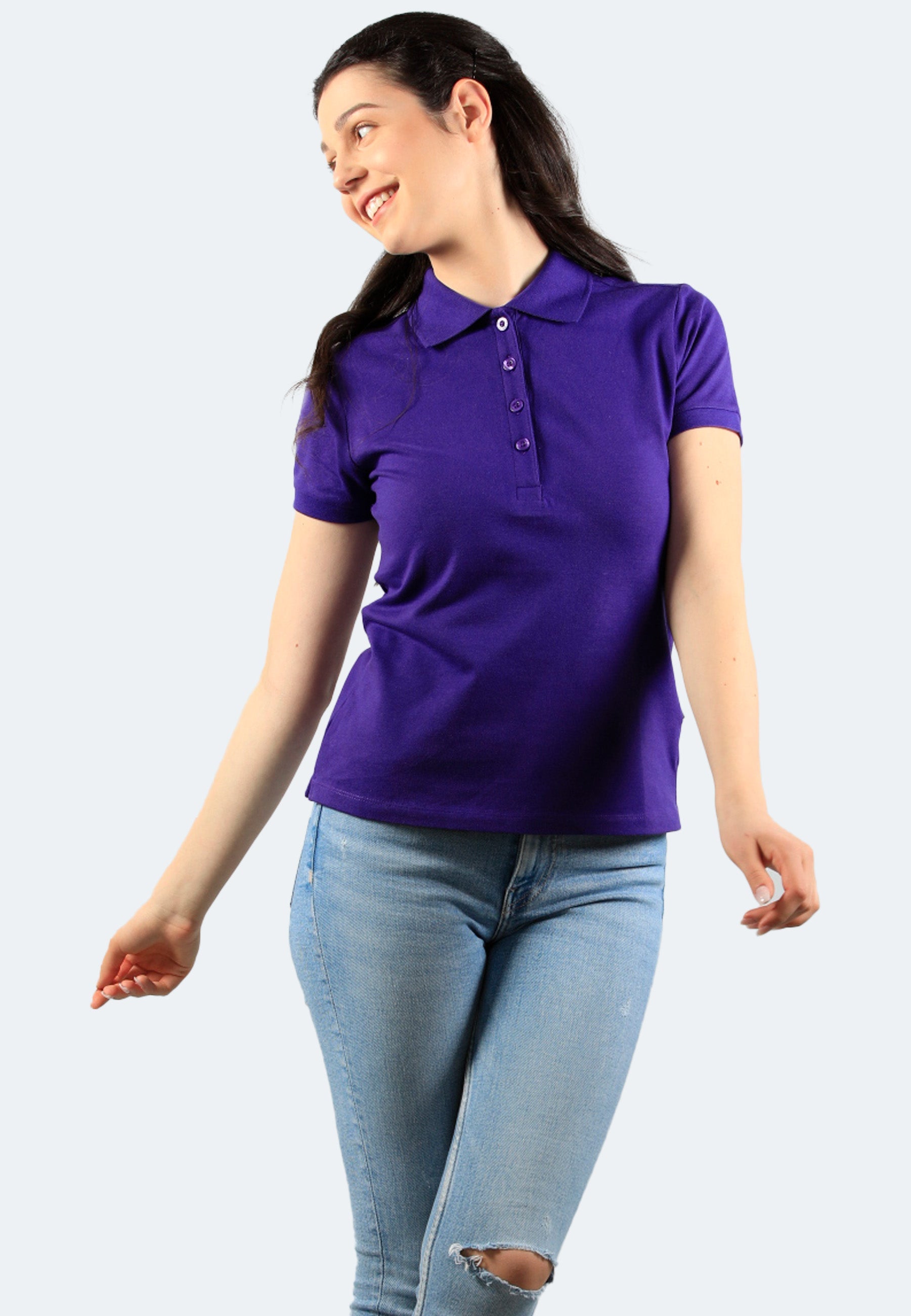 Stretch Bio Piqué Polo Shirt Stacy