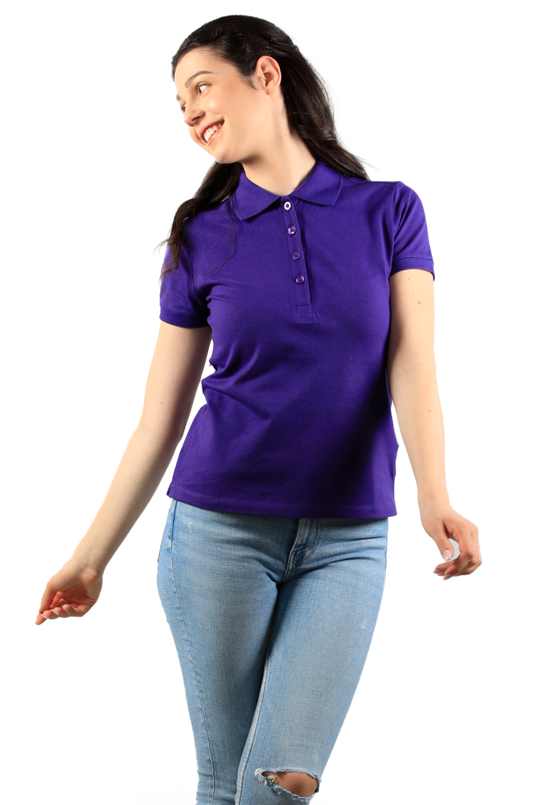Stretch Bio Piqué Polo Shirt Stacy