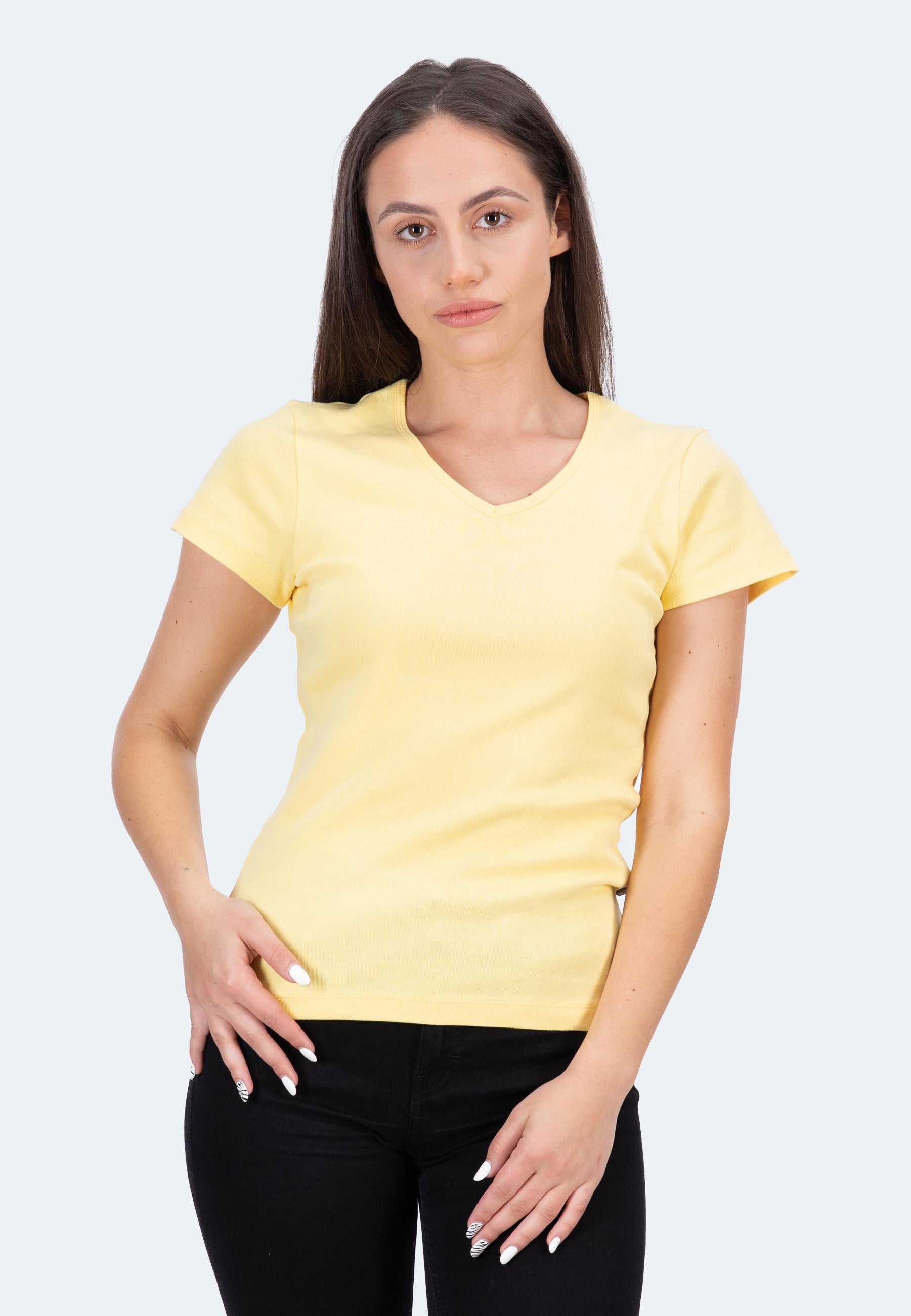 Ripp T-Shirt V-Neck Efia