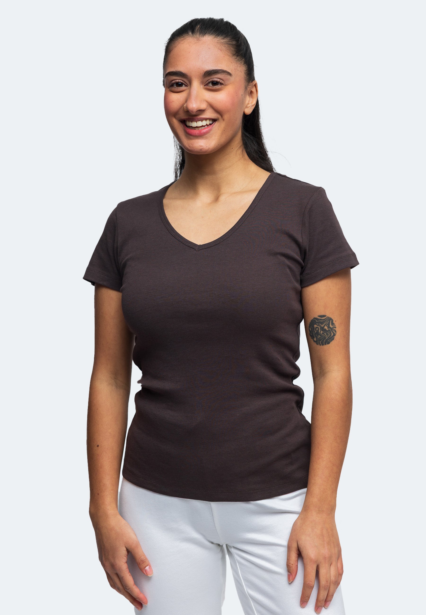 Ripp T-Shirt V-Neck Efia