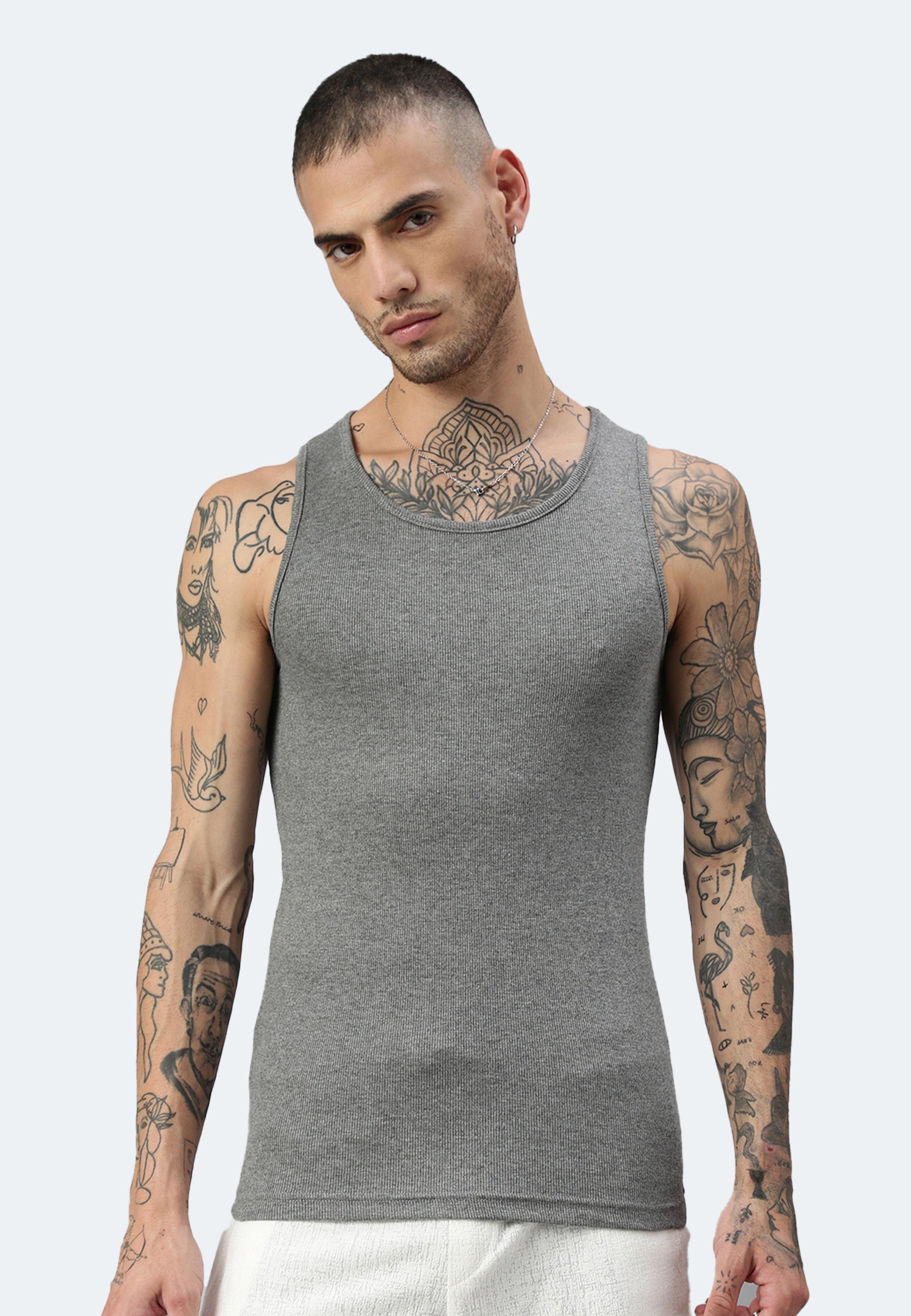 Herren Ripp Tank Top aus Bio-Baumwolle Silvester