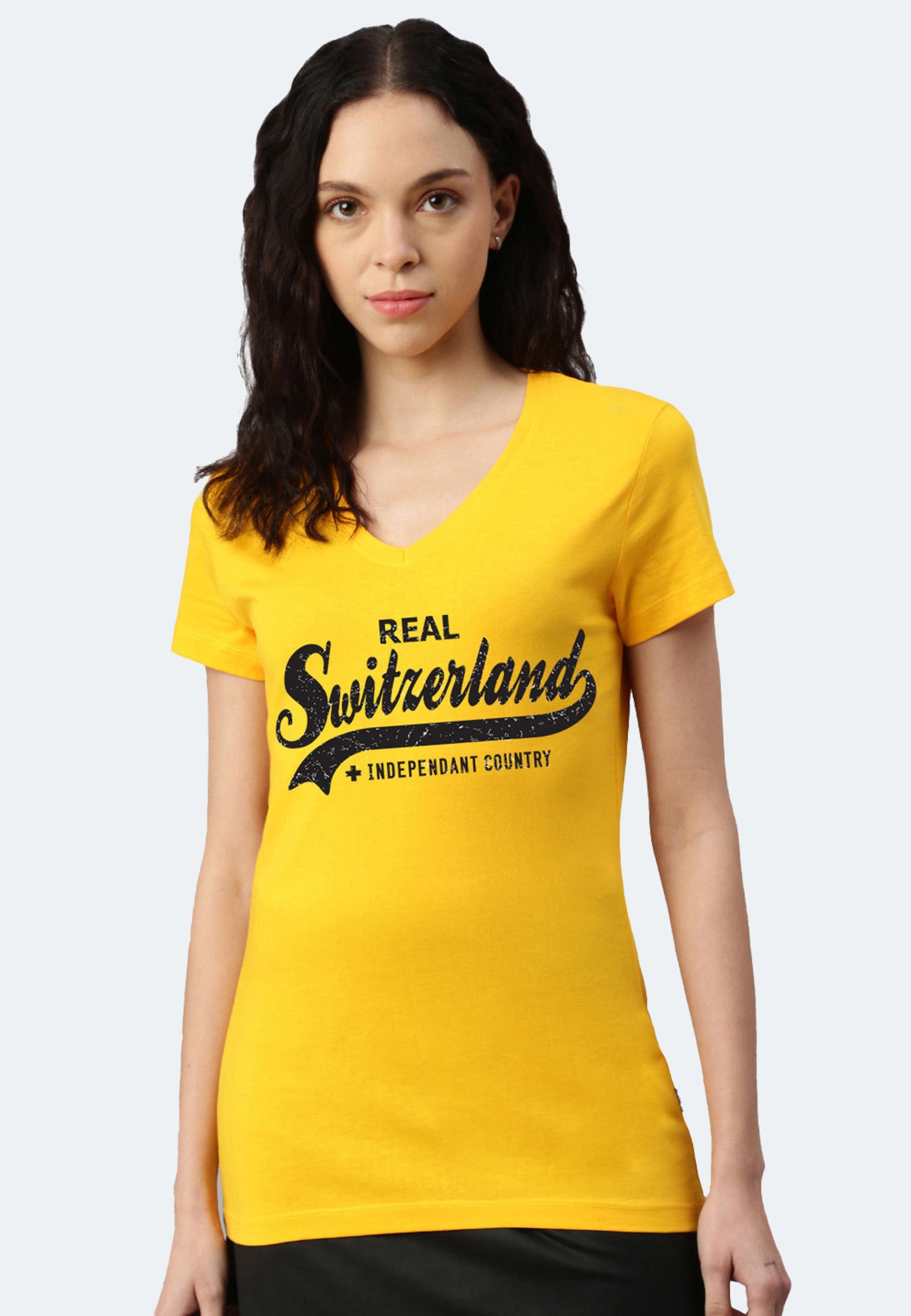 Real Switzerland T-Shirt Damen