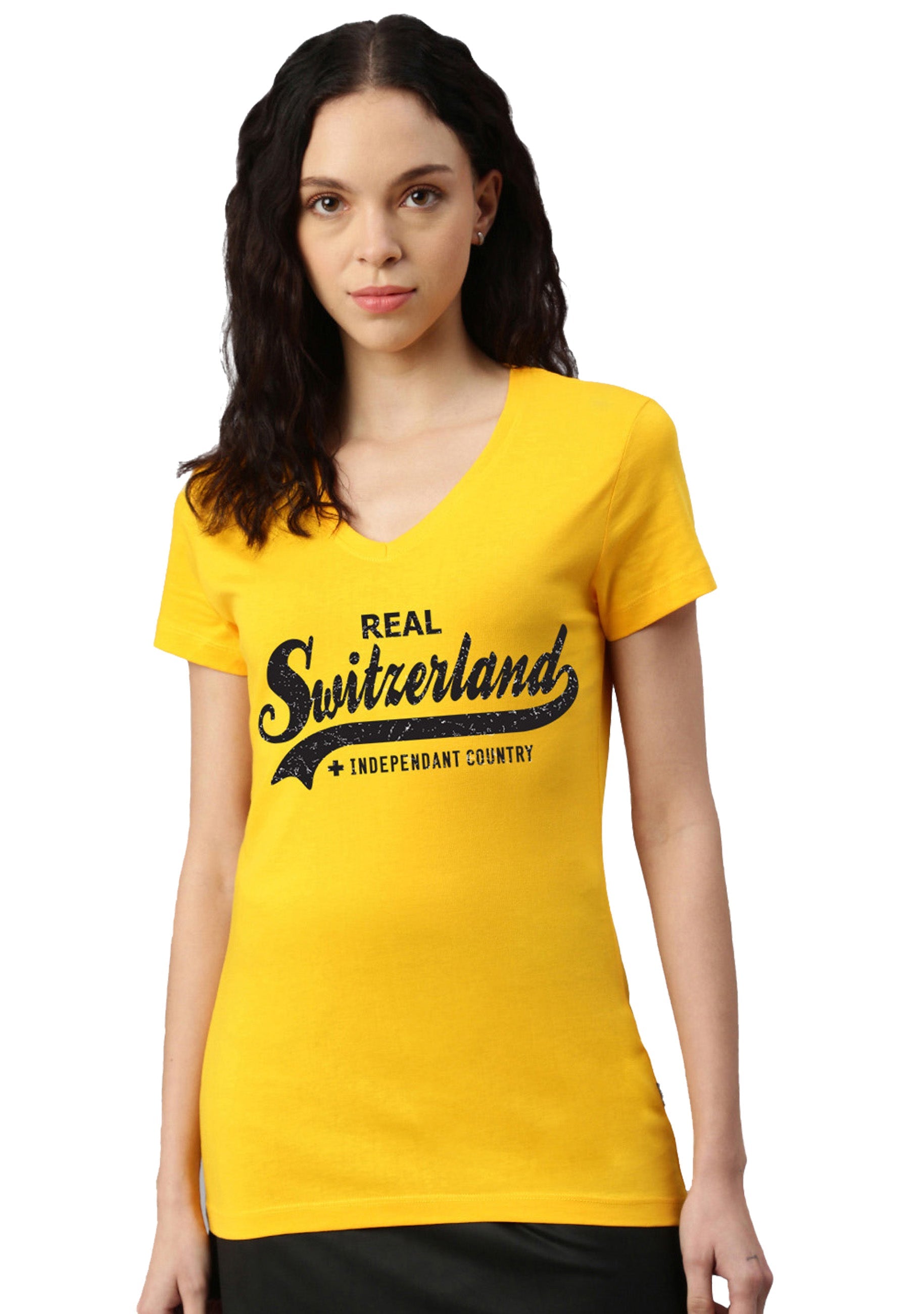 Real Switzerland T-Shirt Damen