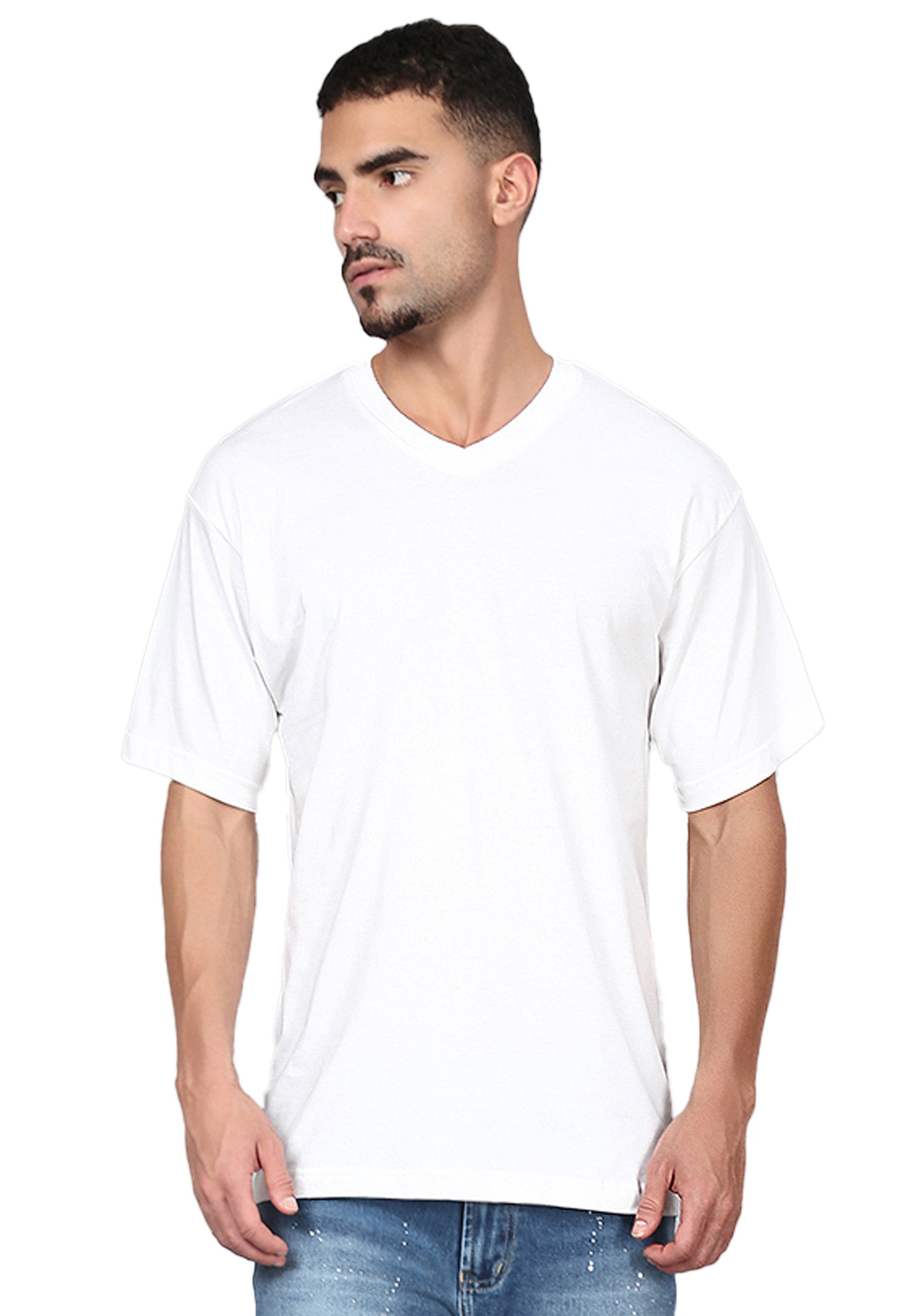 T-Shirt Oversize V-Neck Victor