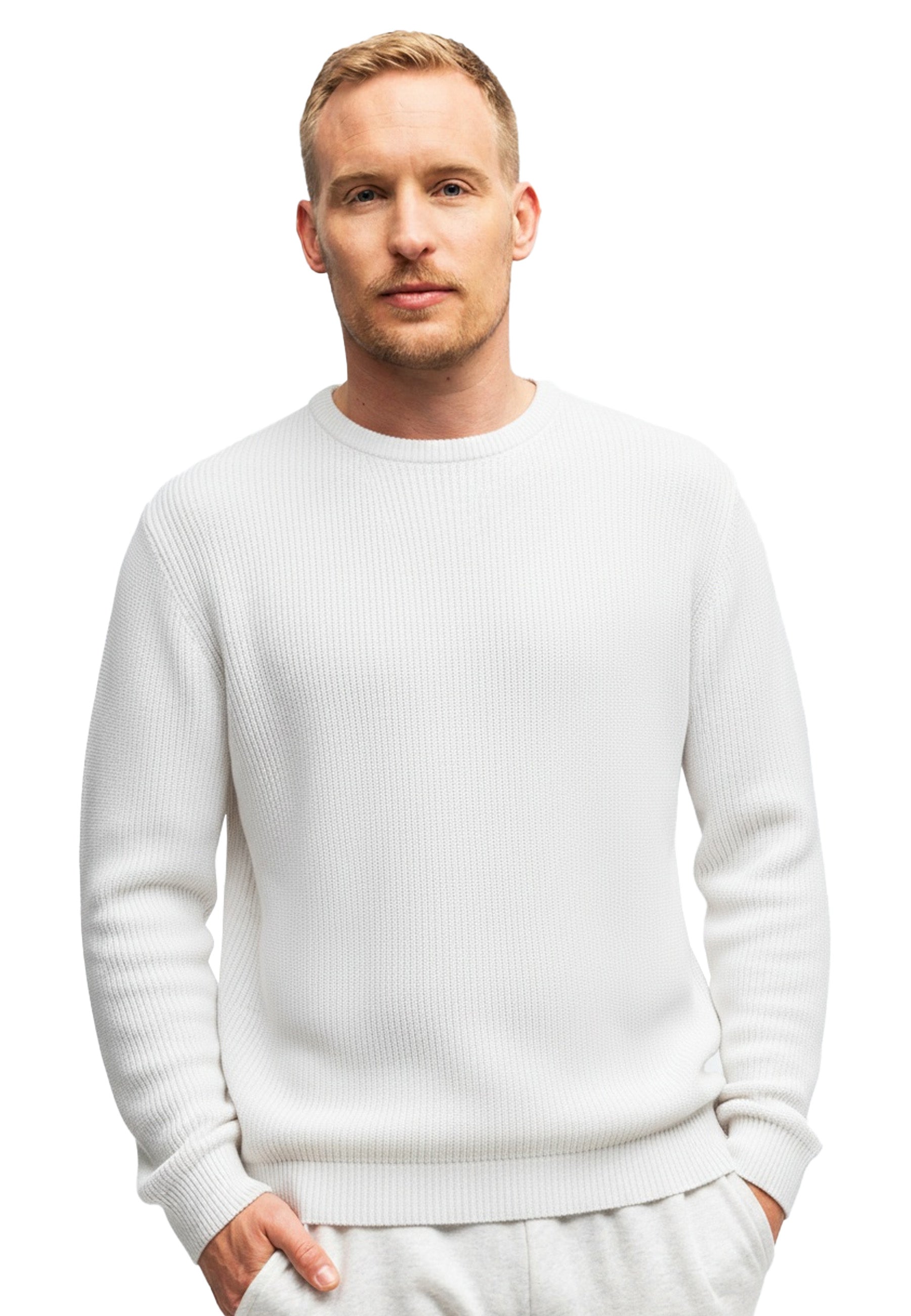 Herren Heavyweight Strick-Sweater Marcus