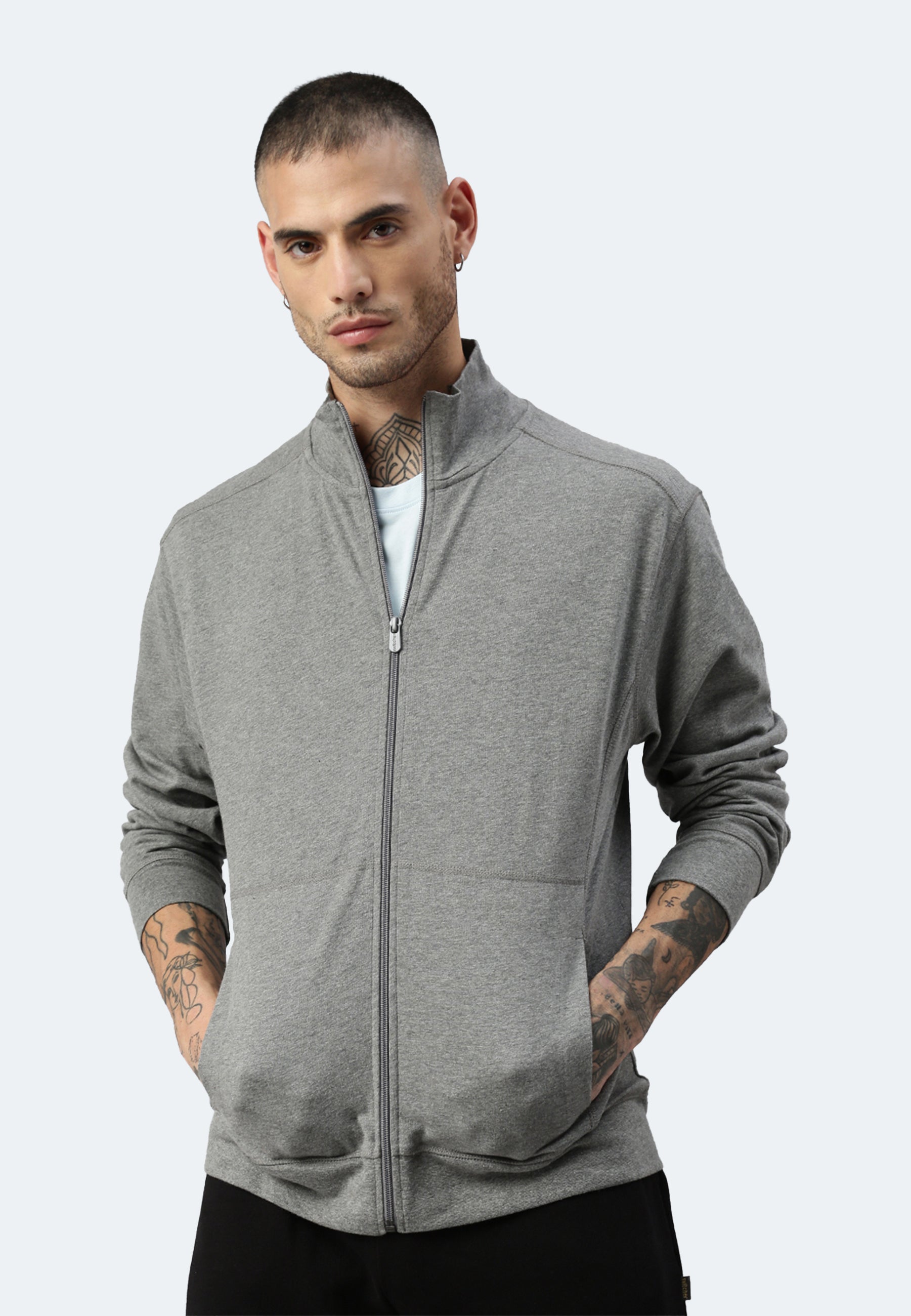 Zip Baumwoll Jacke Dallas