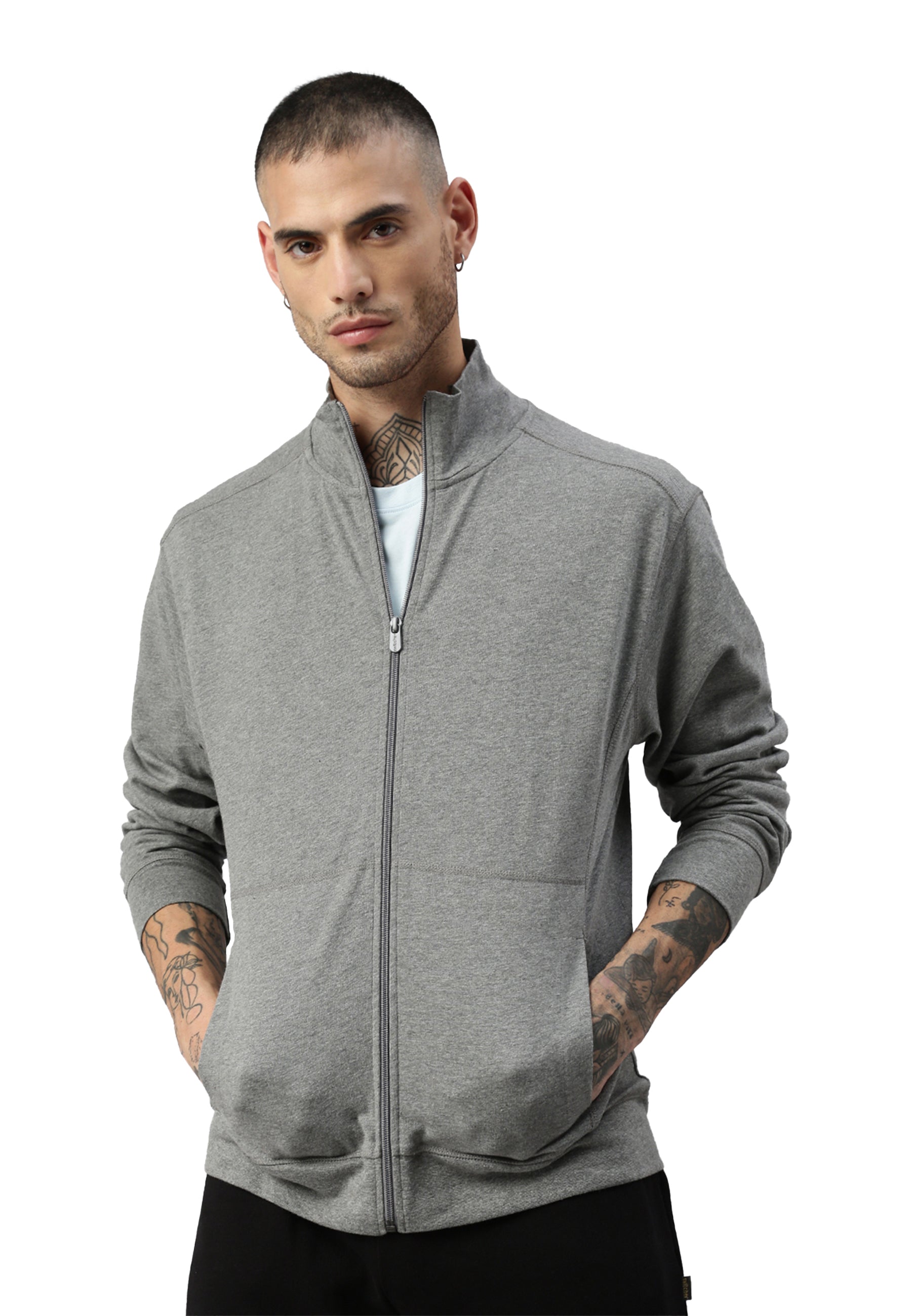 Zip Baumwoll Jacke Dallas