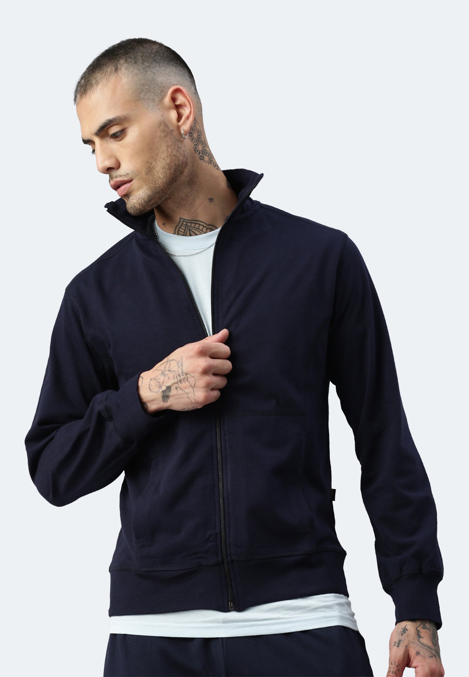 Zip Baumwoll Jacke Dallas