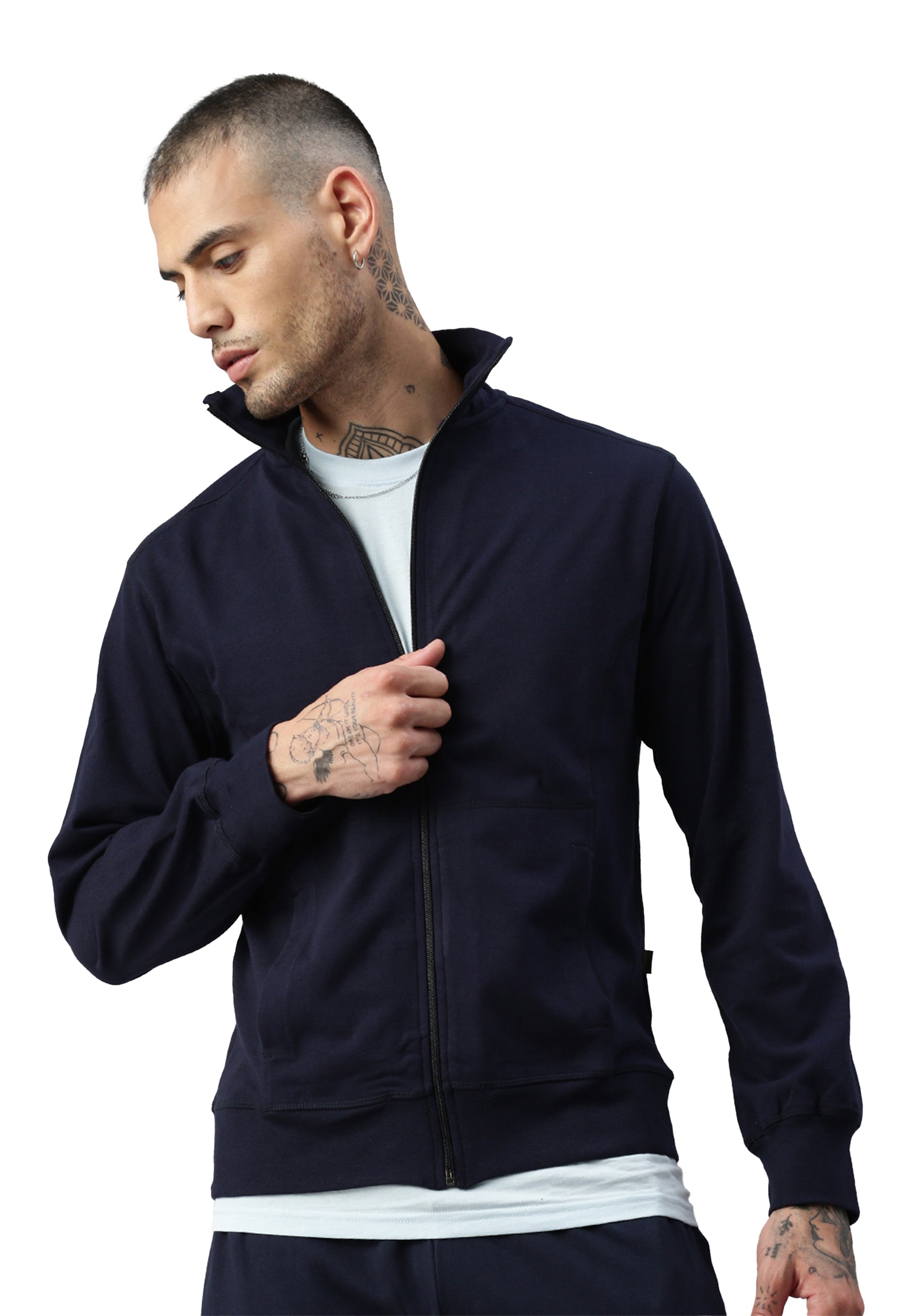 Zip Baumwoll Jacke Dallas