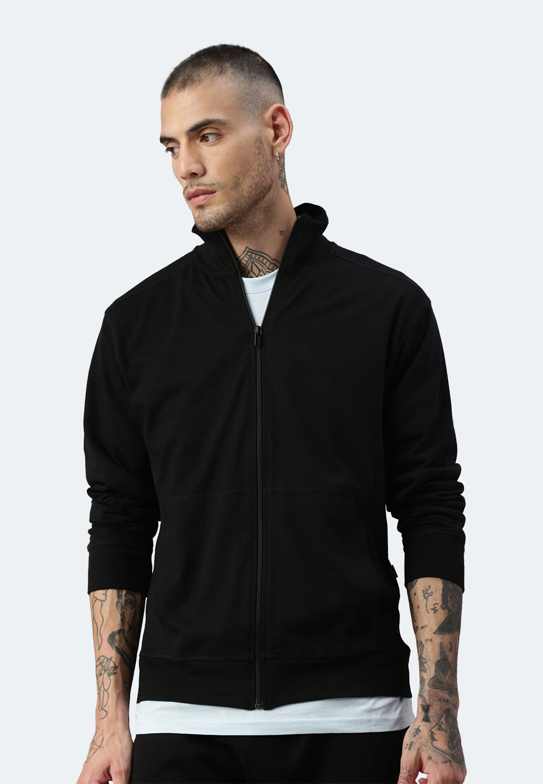 Zip Baumwoll Jacke Dallas
