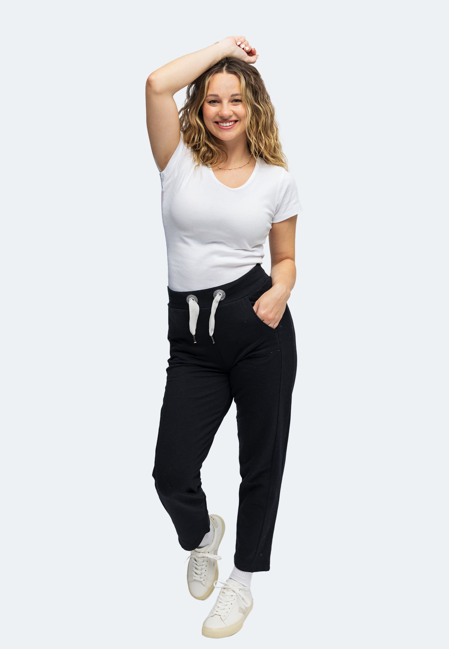 Rundhals Ripp T-Shirt Sally