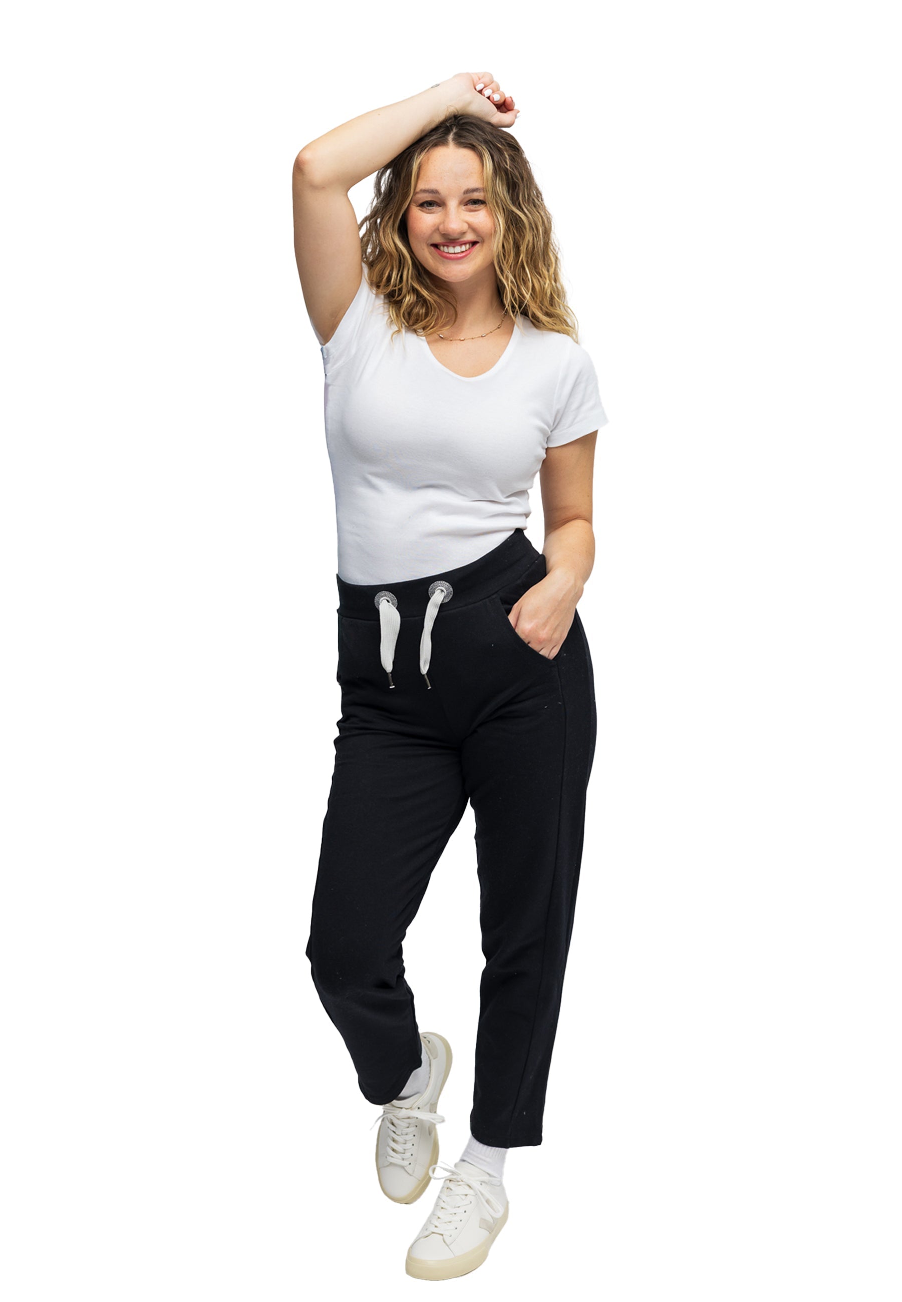 Rundhals Ripp T-Shirt Sally