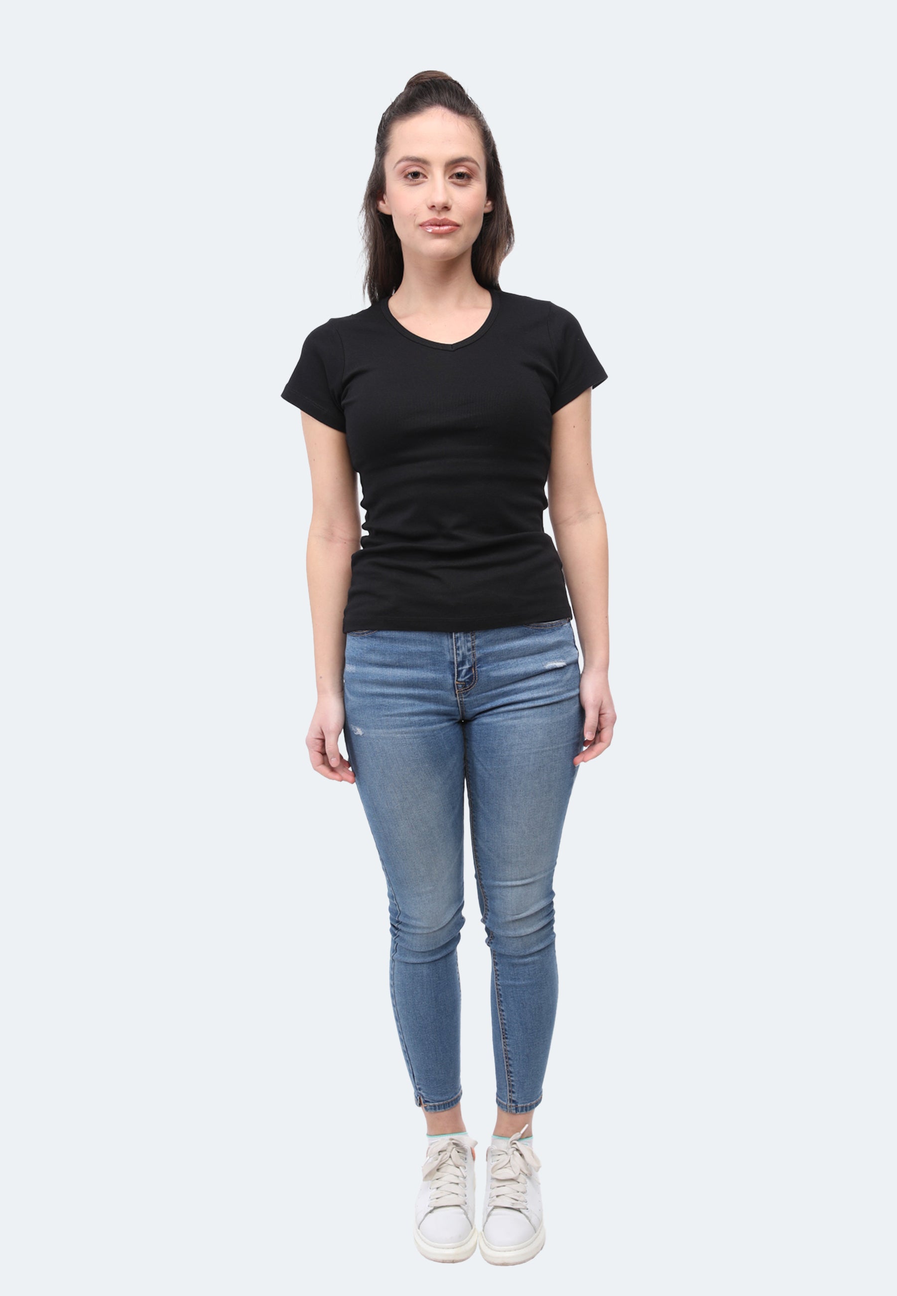 Ripp T-Shirt V-Neck Efia