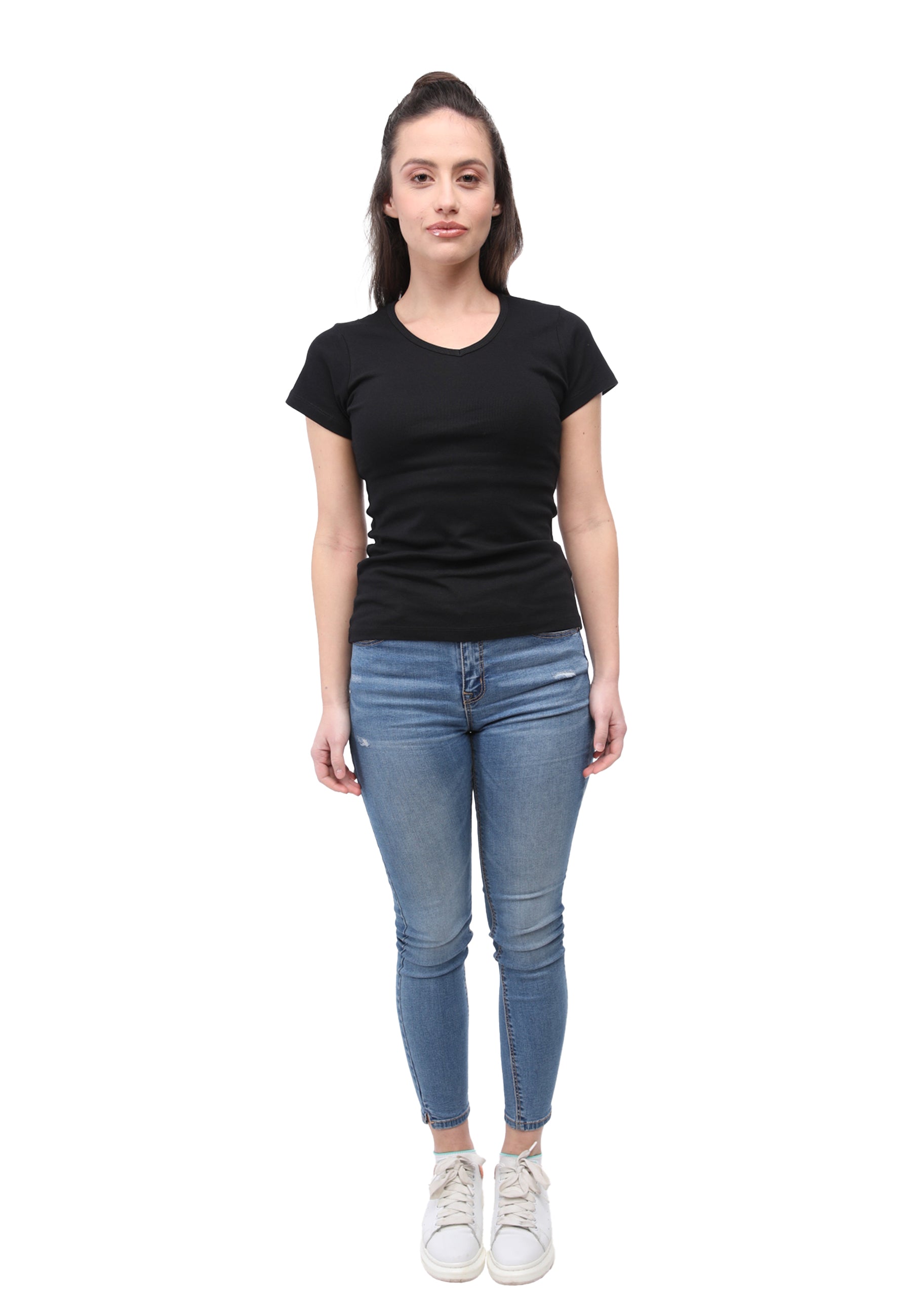 Ripp T-Shirt V-Neck Efia